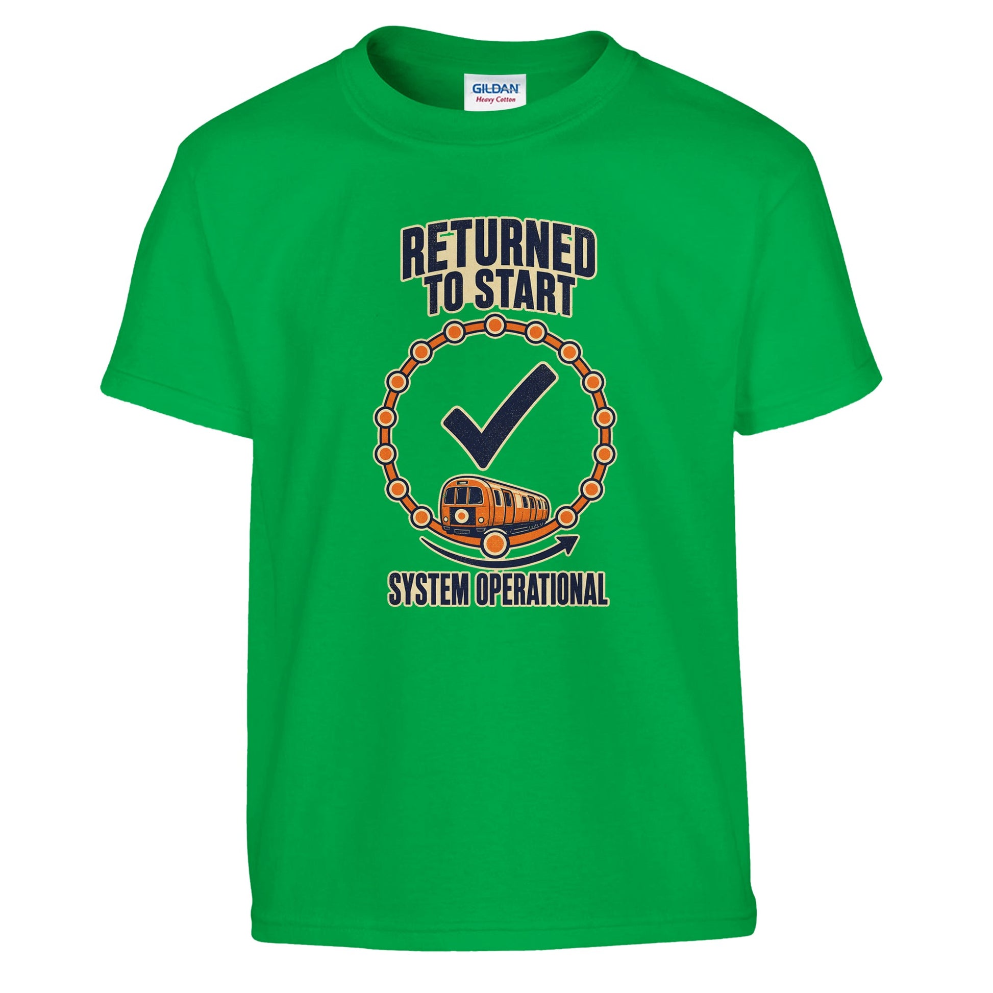 Glasgow Subway: System Operational Kids' T-shirt — product view 8