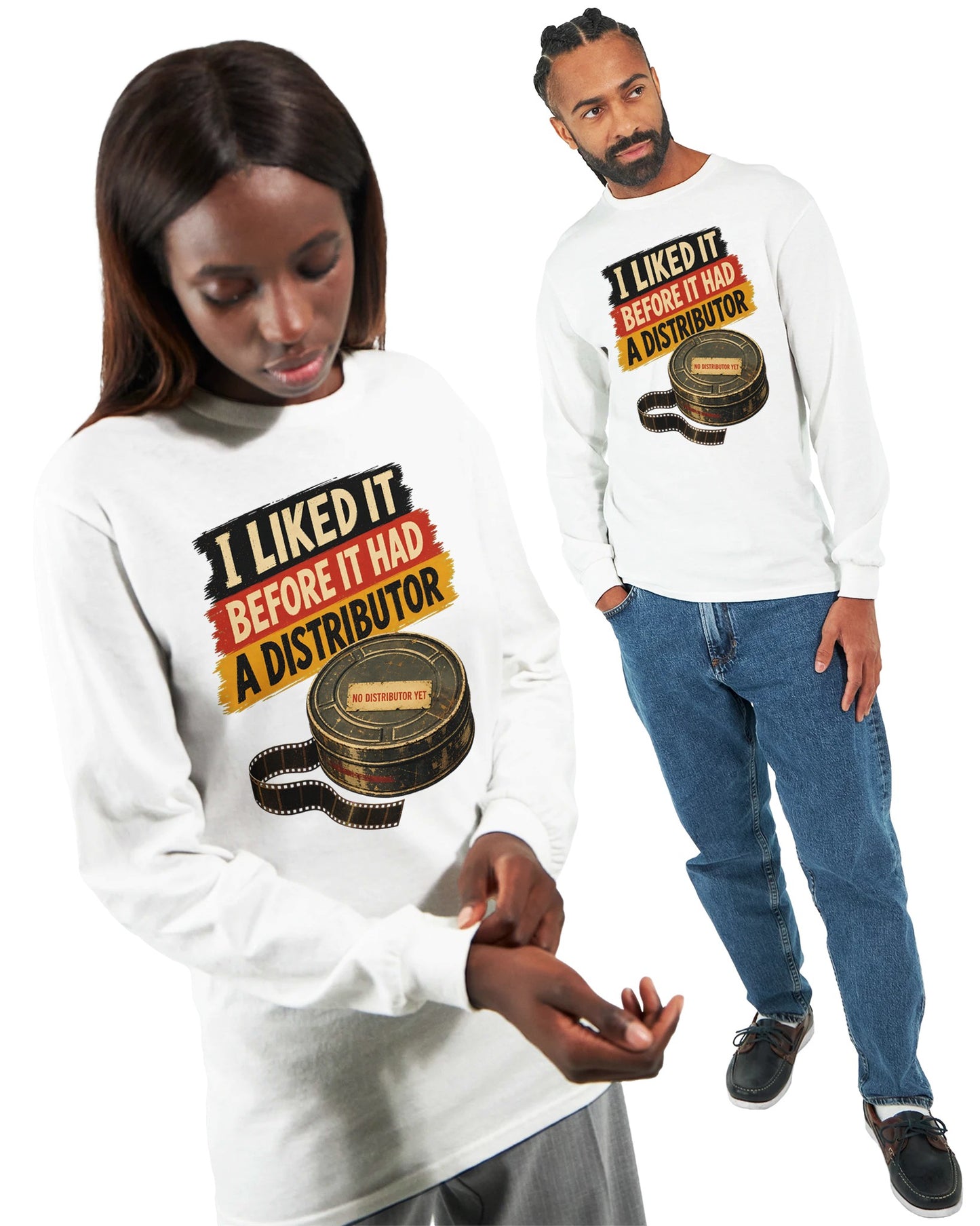 I Liked It Before It Had a Distributor Long-Sleeve T-shirt — product view 15