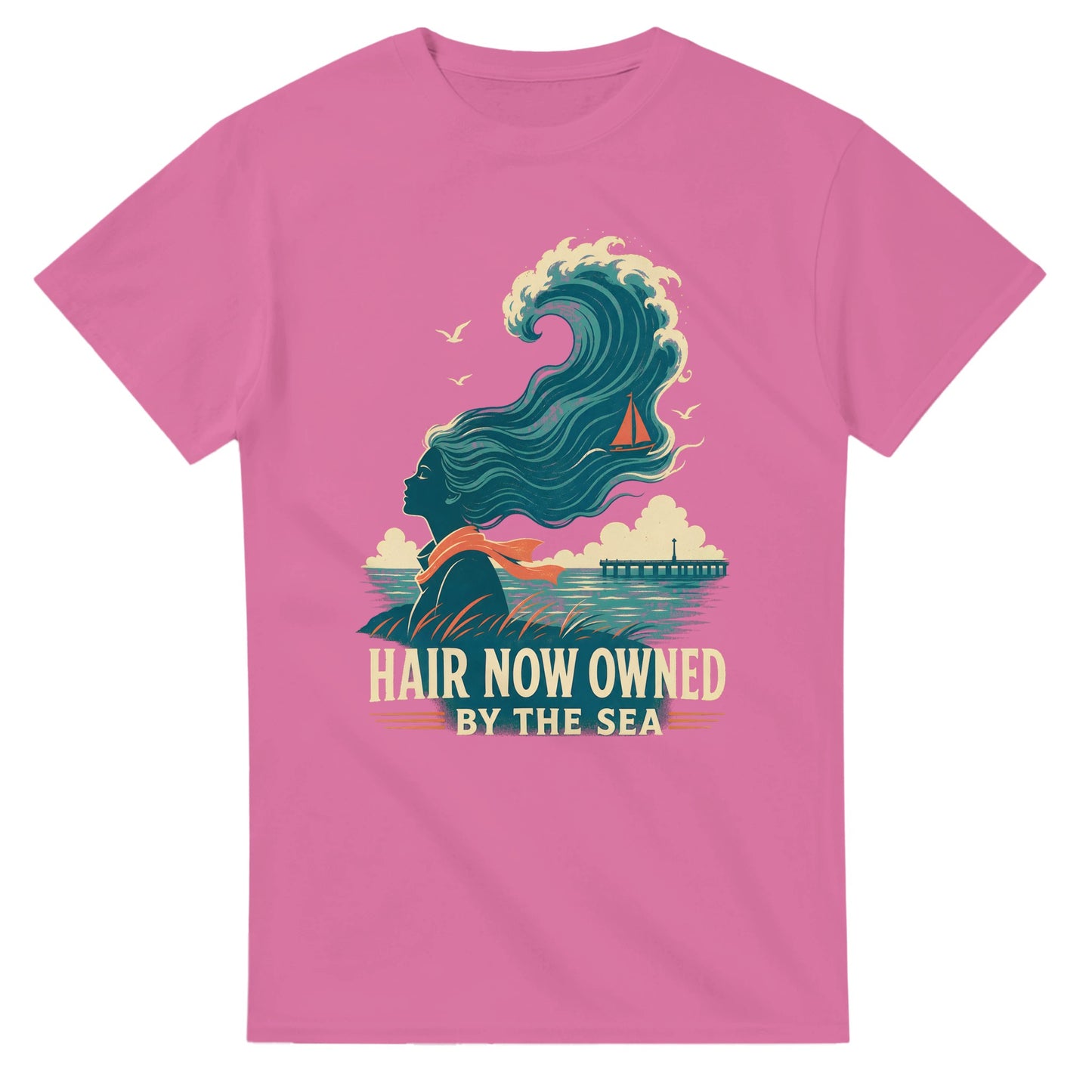 Hair Now Owned by the Sea T-shirt — product view 4