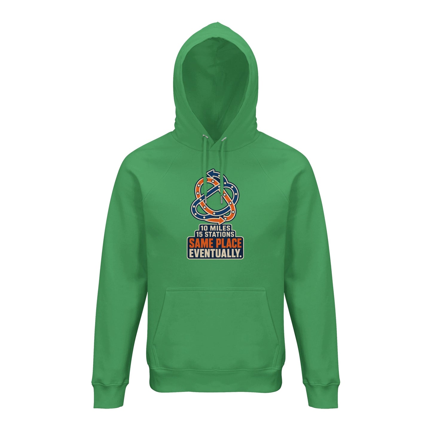 Glasgow Same Place Eventually Hoodie — product view 6