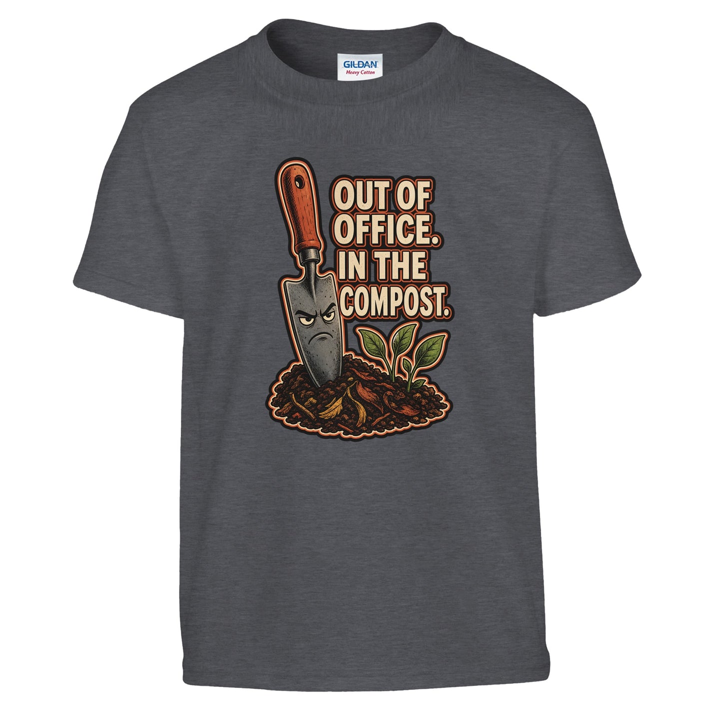Out of Office, In the Compost Kids' T-shirt — product view 12