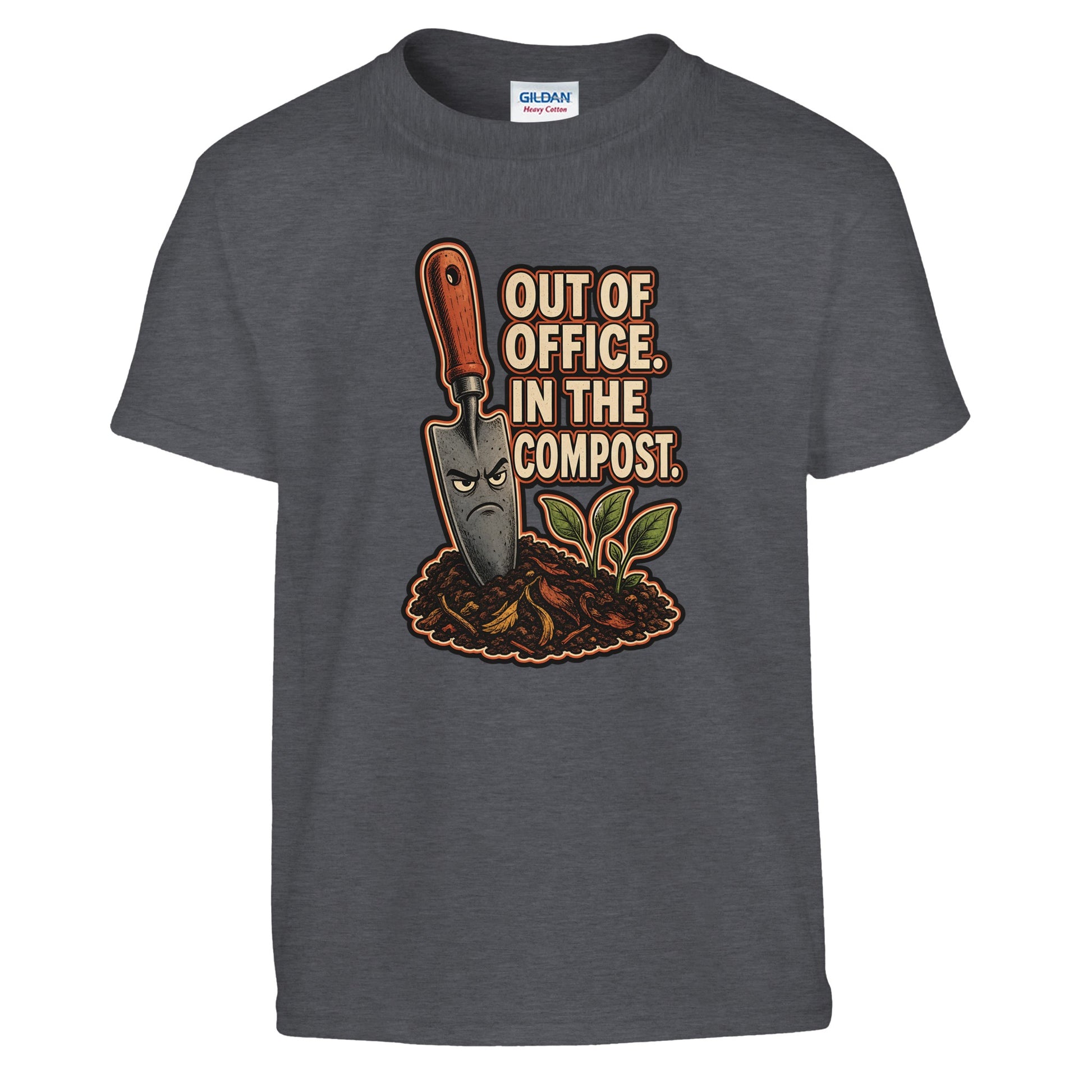 Out of Office, In the Compost Kids' T-shirt — product view 12