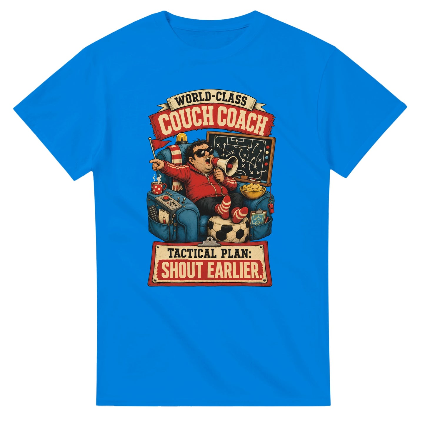 World-Class Couch Coach T-shirt — product view 2