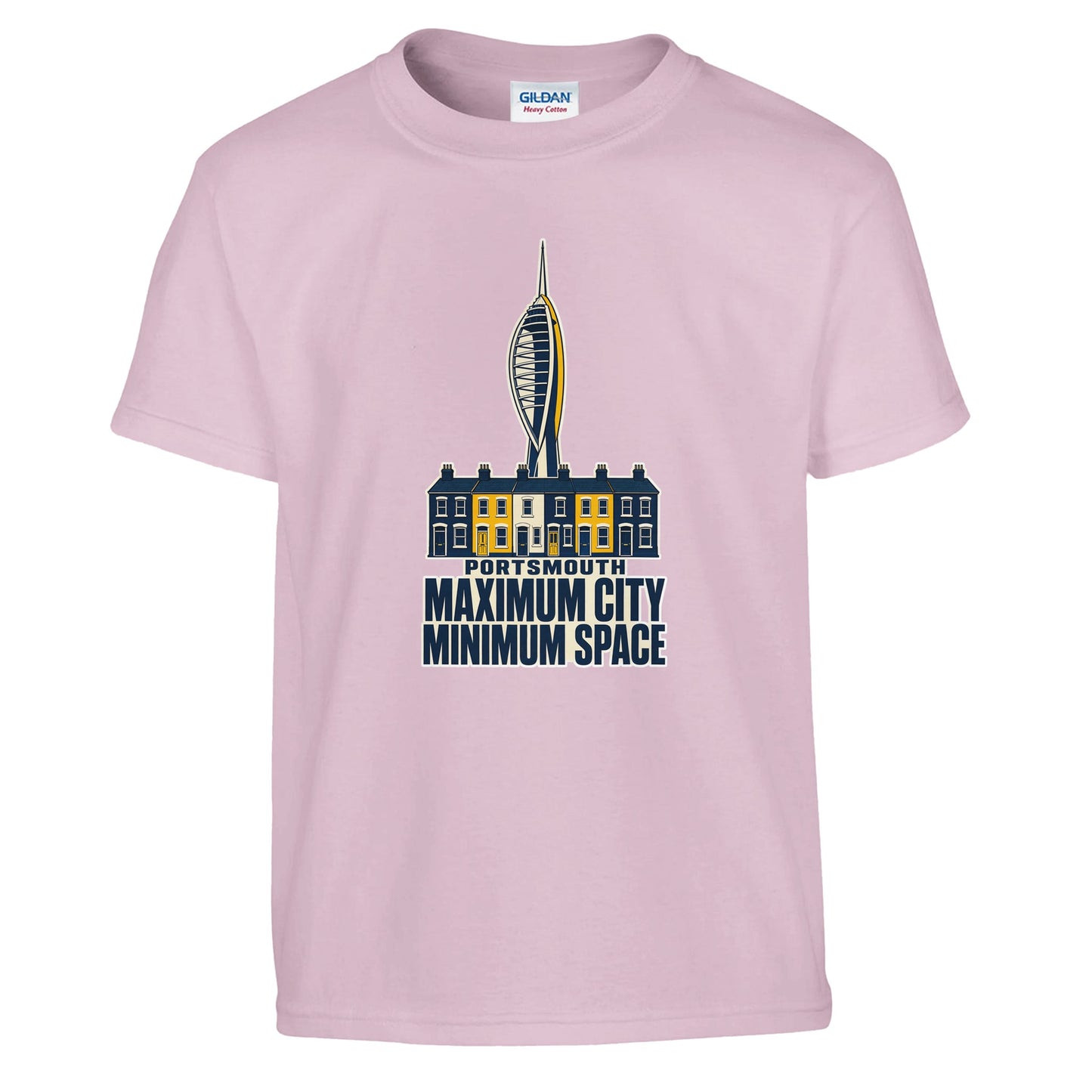 Portsmouth Maximum City Minimum Space Kids' T-shirt — product view 9