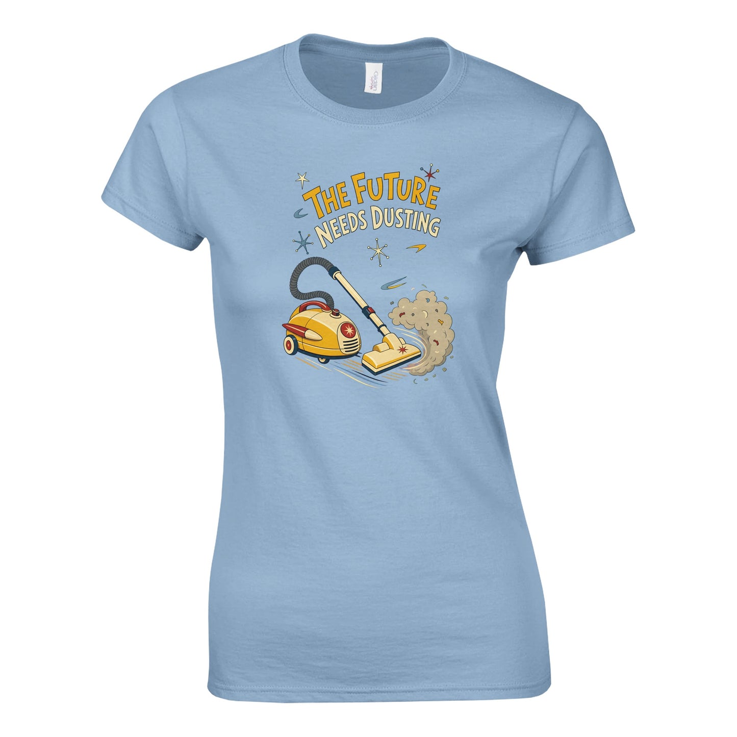 The Future Needs Dusting Women's T-shirt — product view 3
