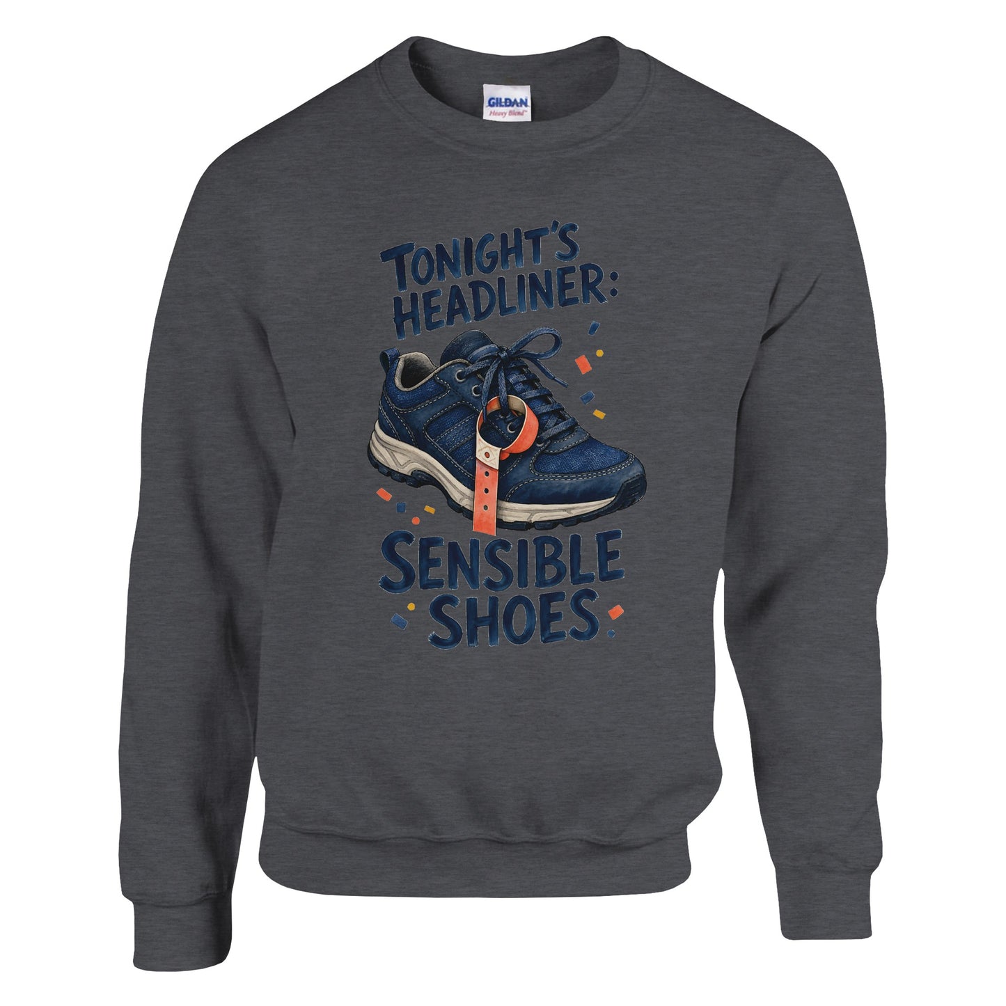 Tonight's Headliner: Sensible Shoes Concert Sweatshirt — product view 10