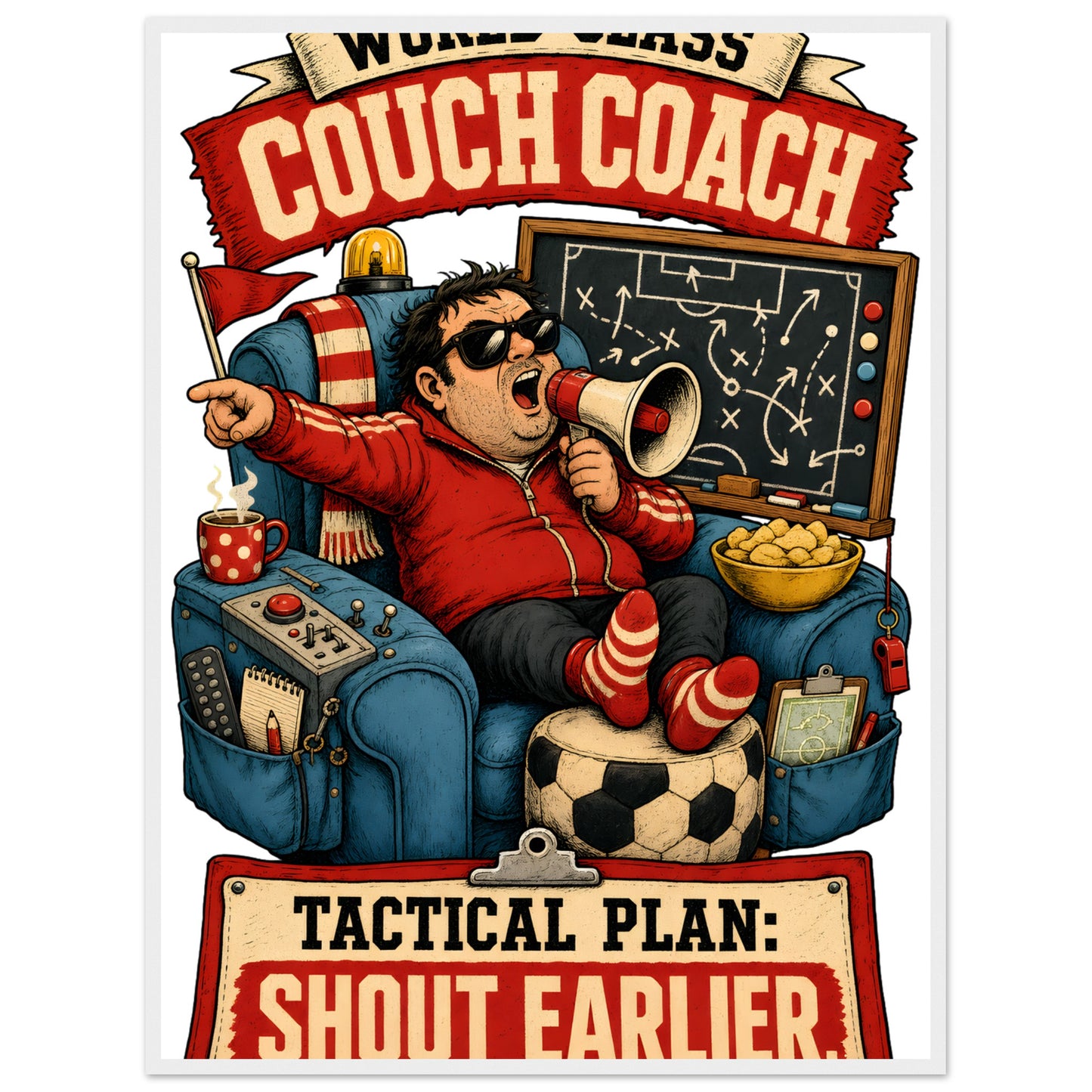 World-Class Couch Coach Framed Wall Art — product view 7
