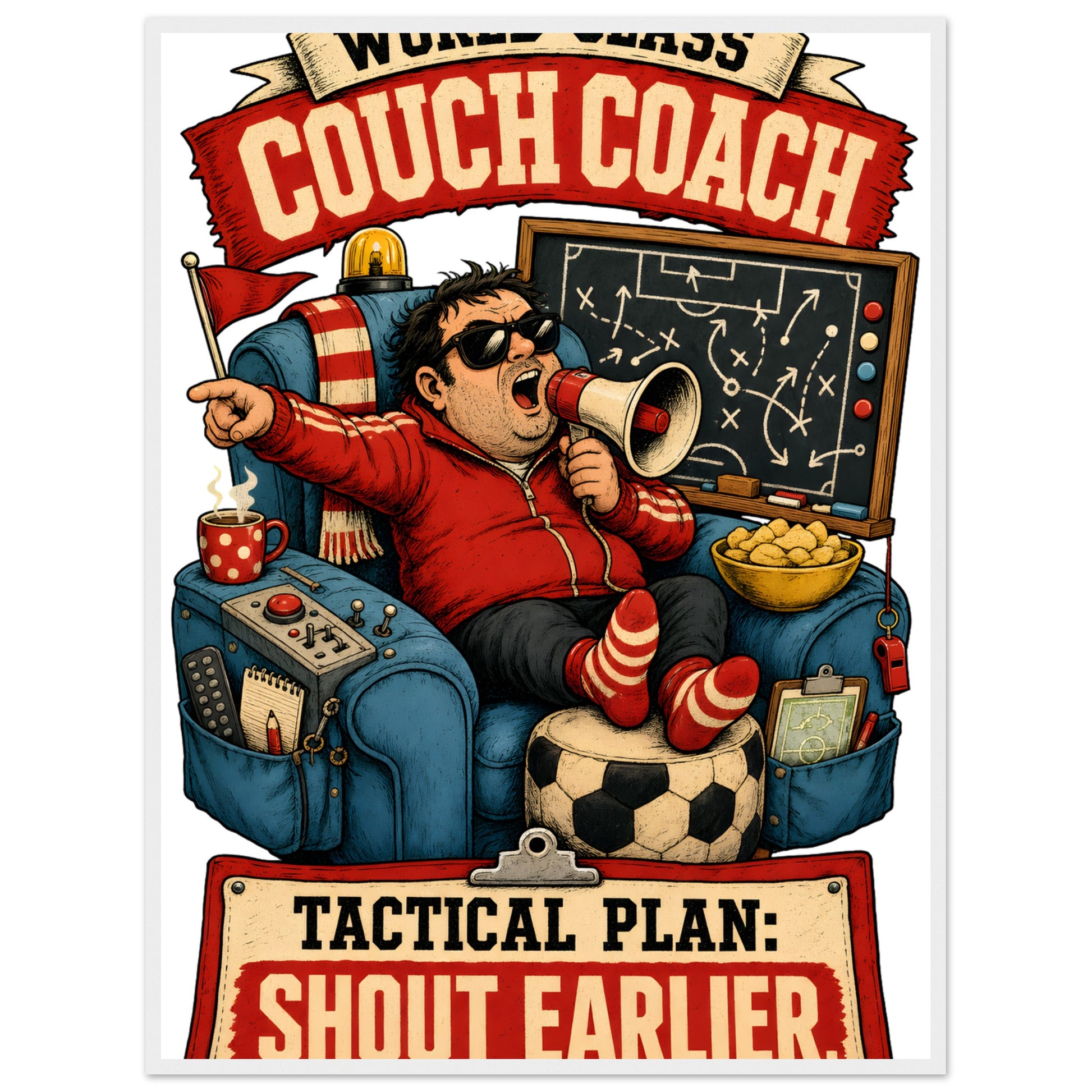 World-Class Couch Coach Framed Wall Art — product view 7
