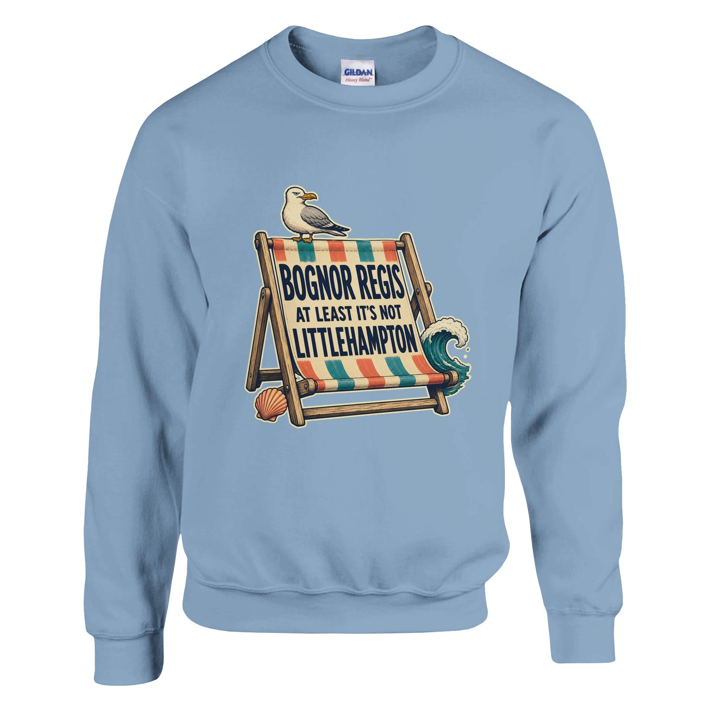 Bognor Regis — At Least It's Not Littlehampton Sweatshirt — product view 3