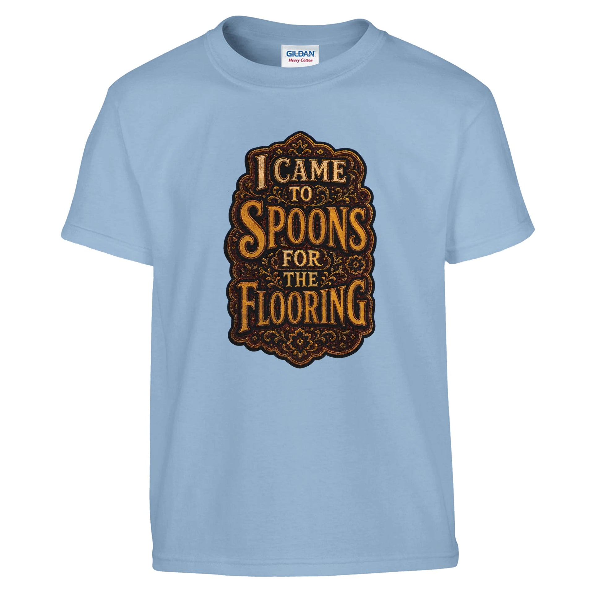 I Came to Spoons for the Flooring Kids' T-shirt — product view 3