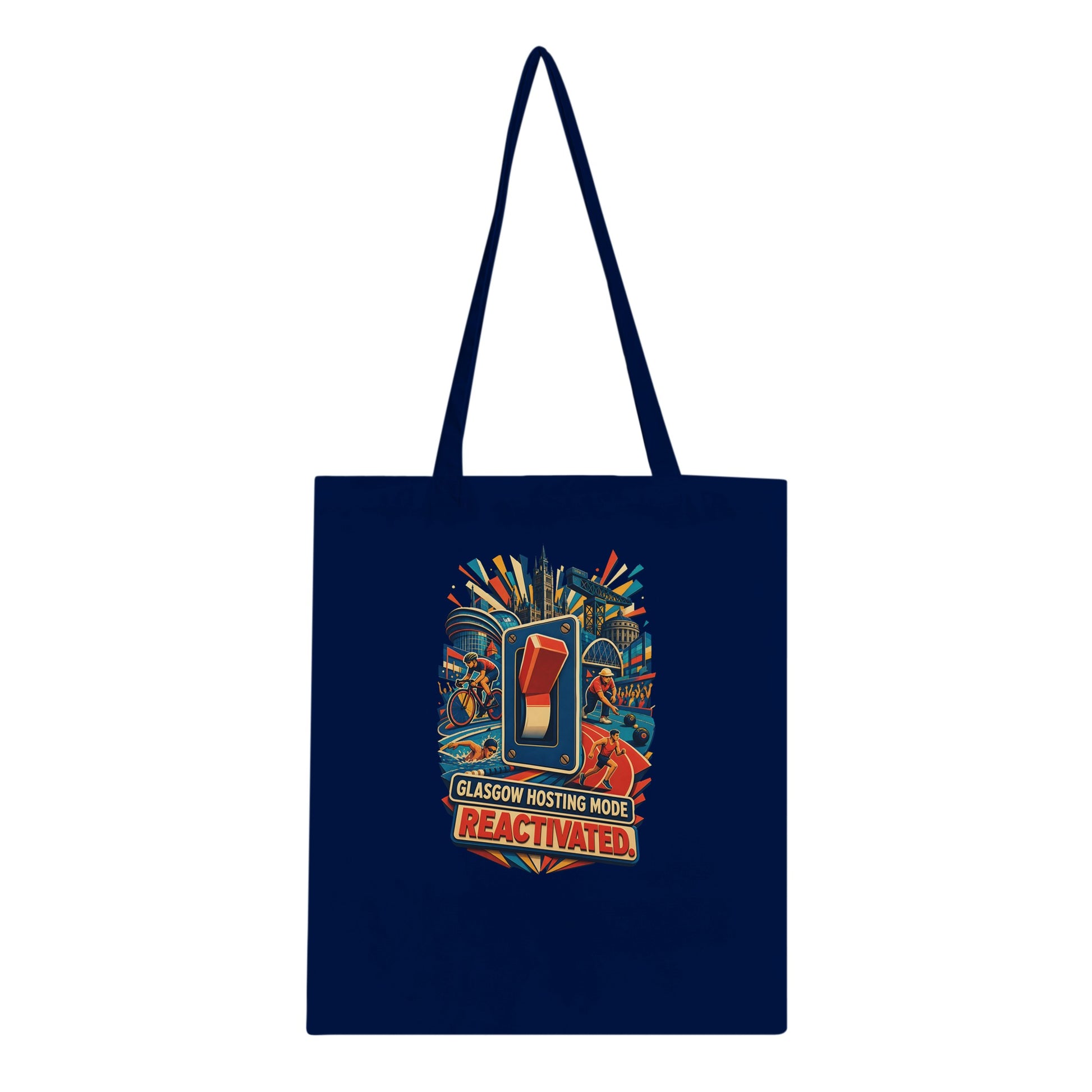Glasgow Hosting Mode — Reactivated Tote Bag — product view 3