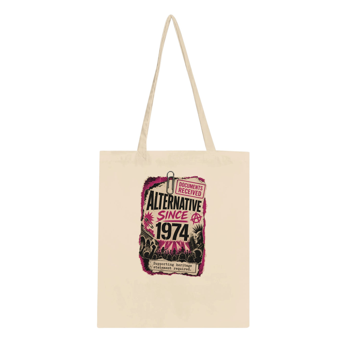 Camden Alternative Since 1974 — Illustrated Tote Bag