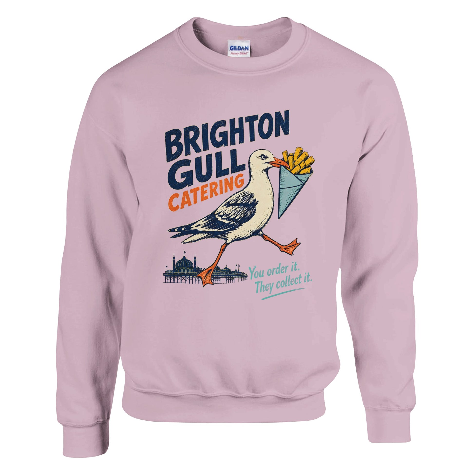 Brighton Gull Catering - You Order It, They Collect It Sweatshirt — product view 5