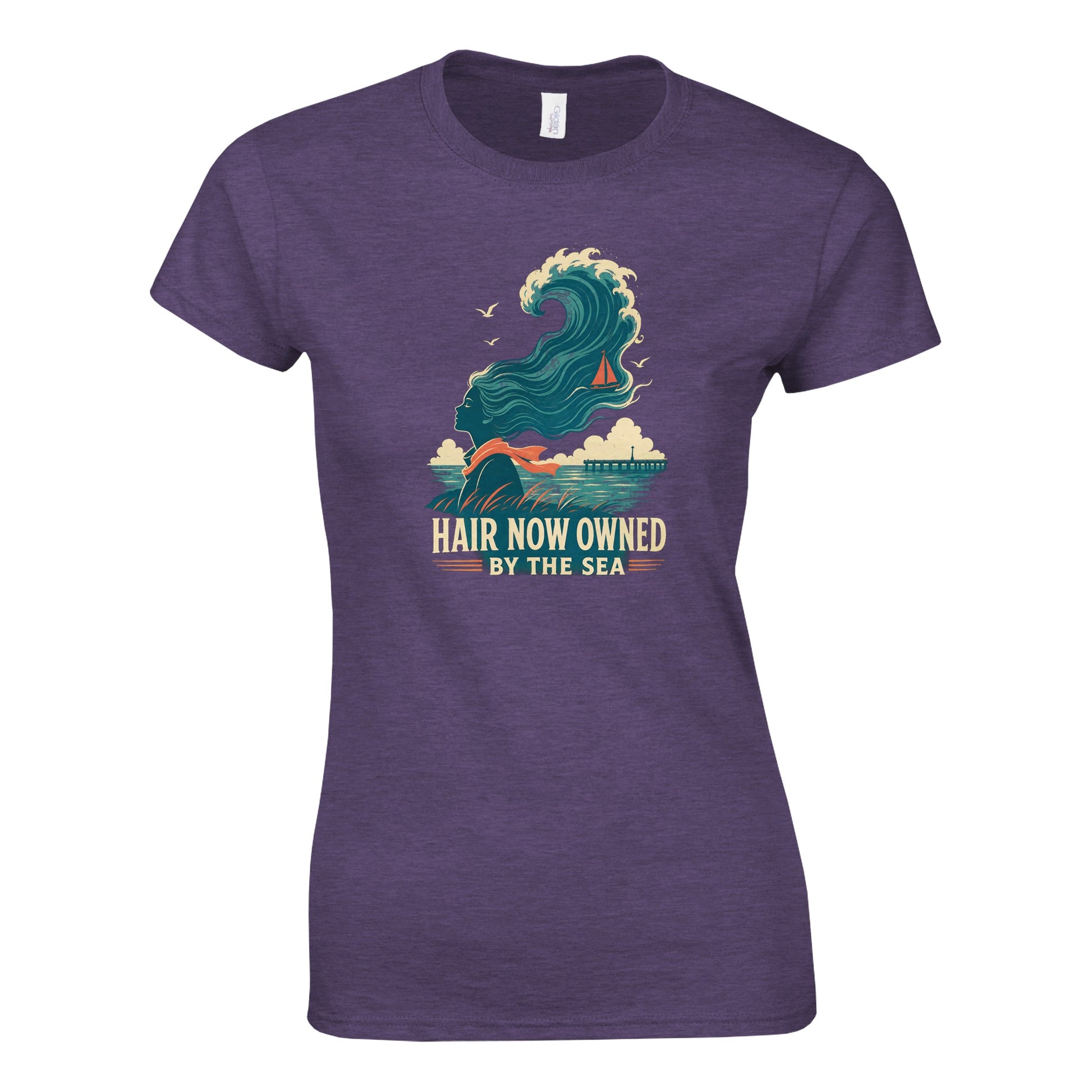 Hair Now Owned by the Sea Women's T-shirt — product view 9