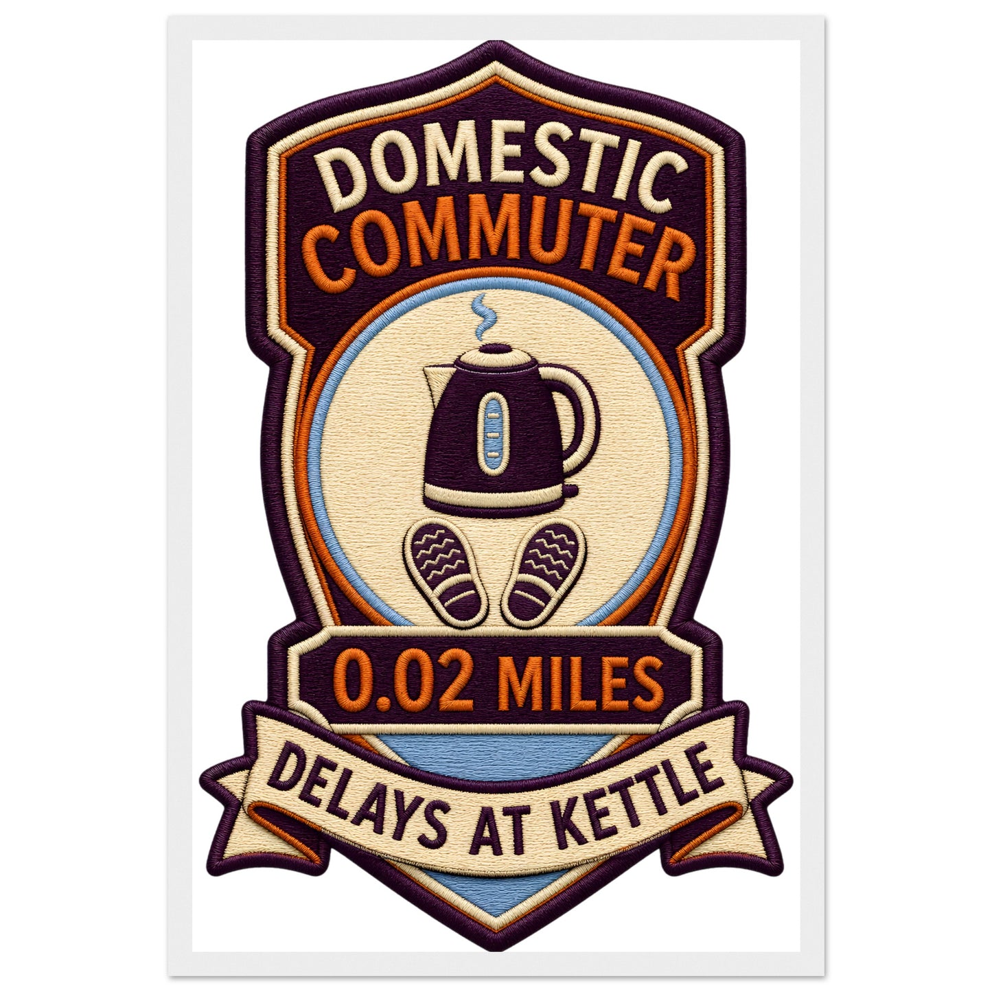 Domestic Commuter Framed Wall Art — product view 1