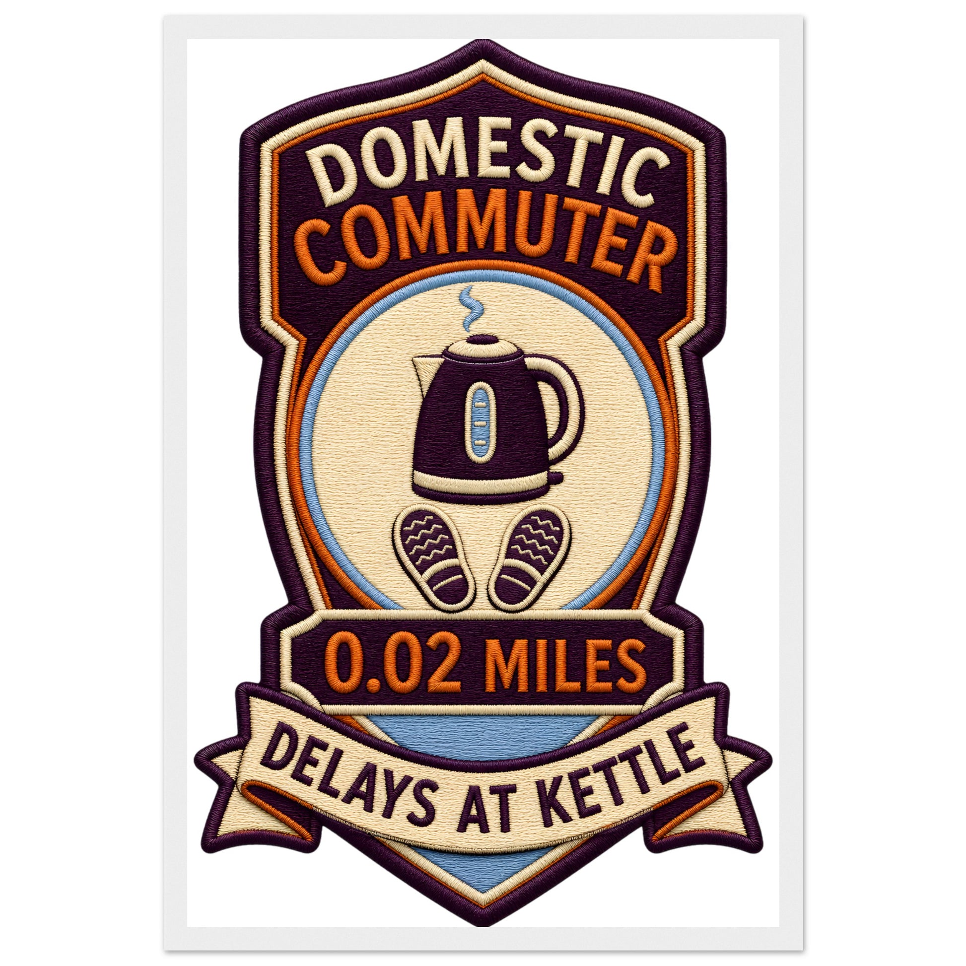 Domestic Commuter Framed Wall Art — product view 1