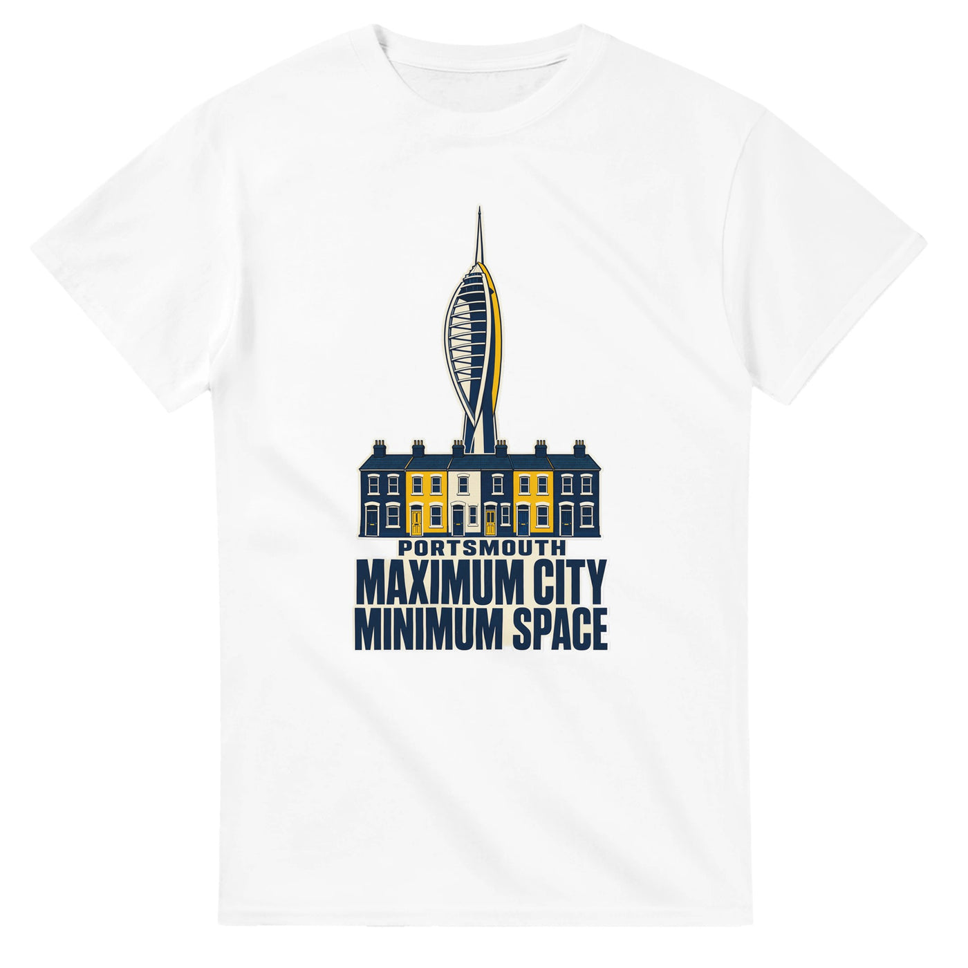 Portsmouth Maximum City Minimum Space — T-shirt product preview
