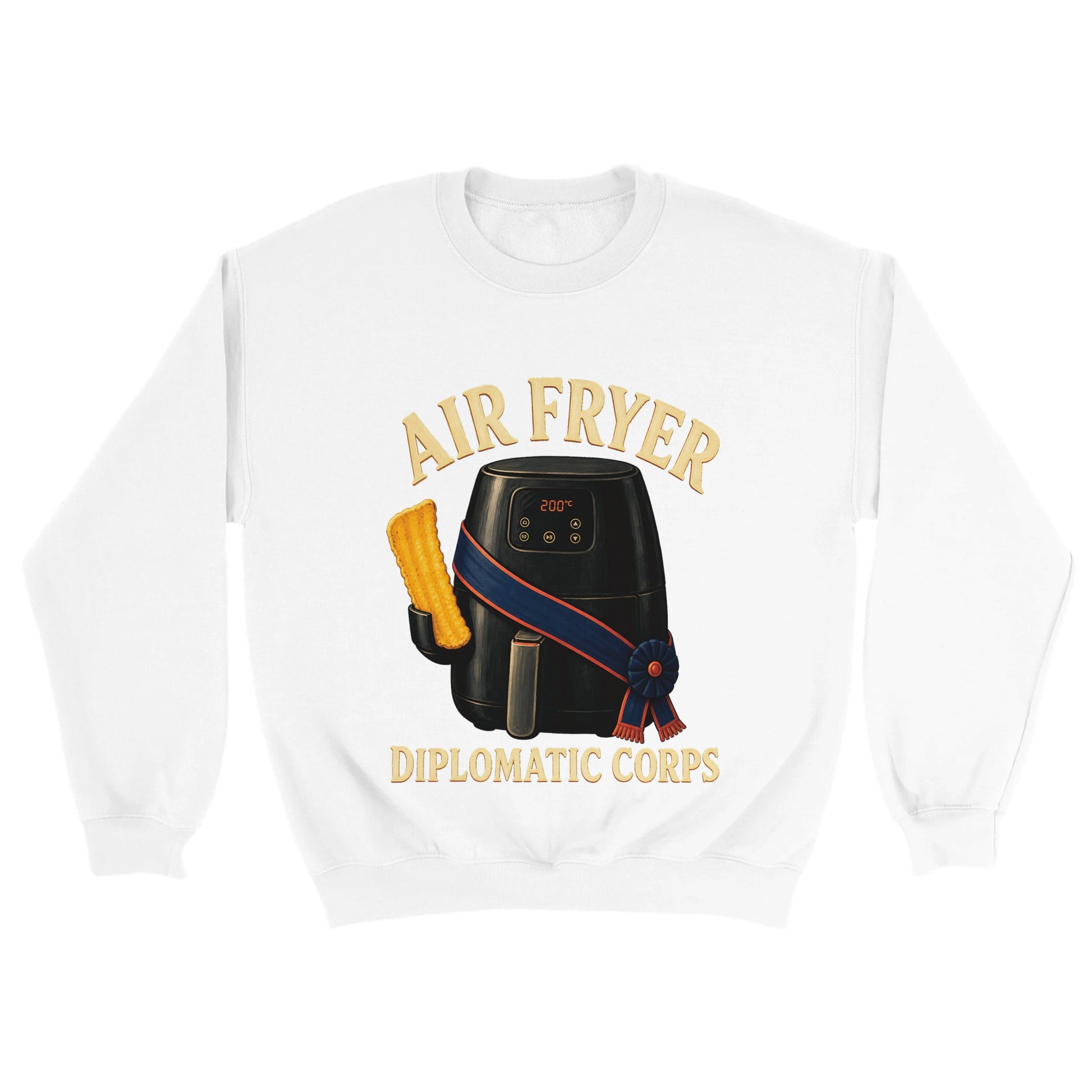 Air Fryer Diplomatic Corps Sweatshirt — product view 18