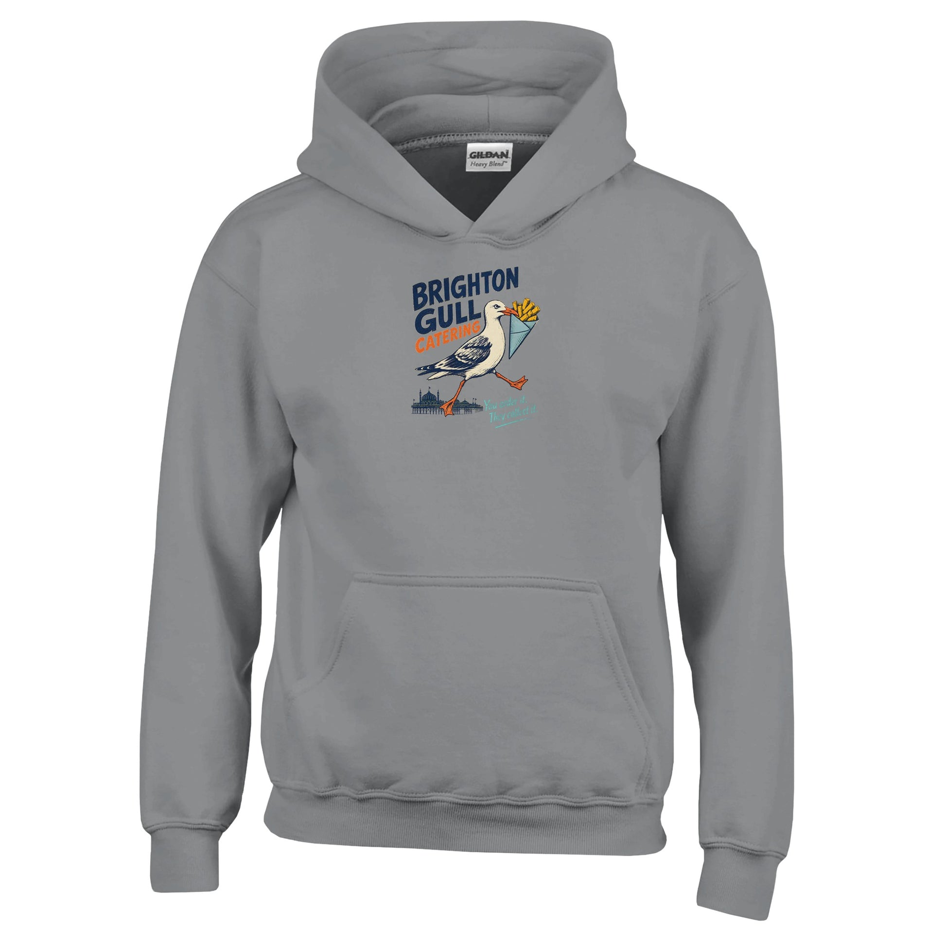 Brighton Gull Catering - You Order It, They Collect It Kids' Hoodie — product view 13