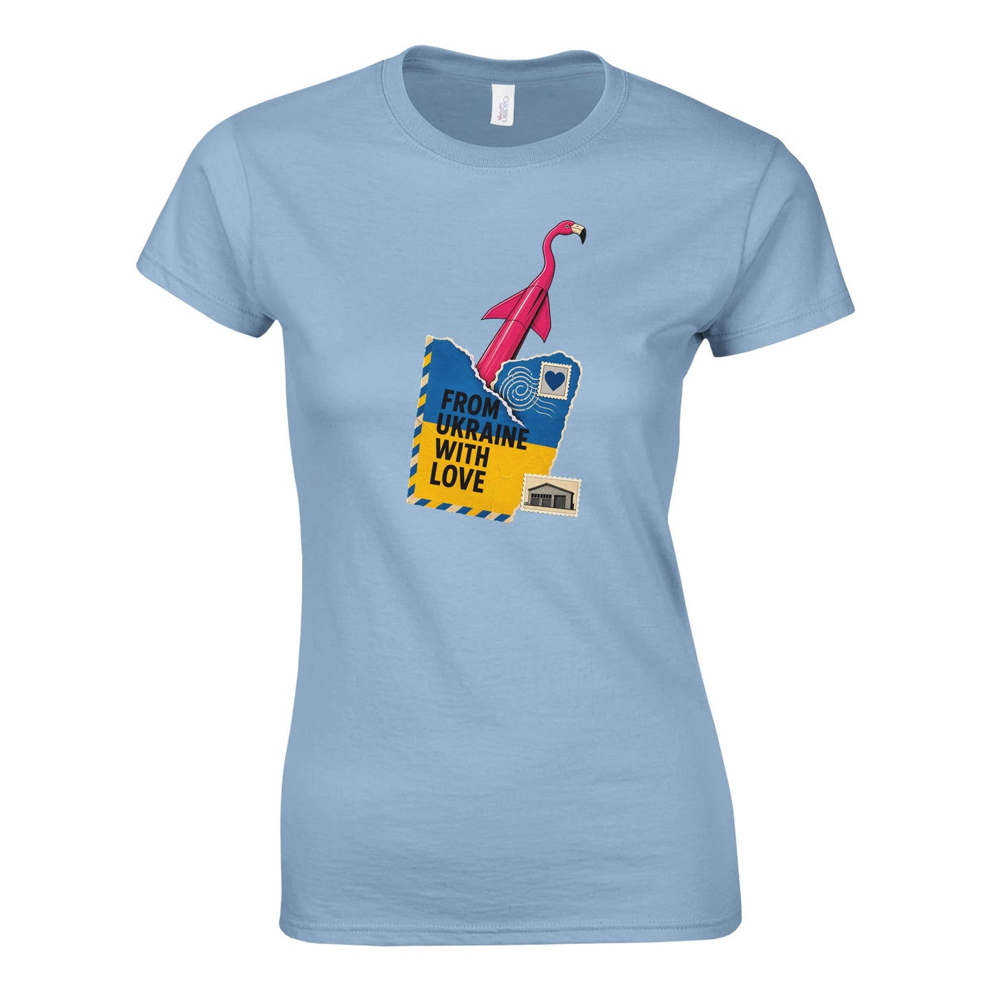 From Ukraine With Love Women's T-shirt — product view 3