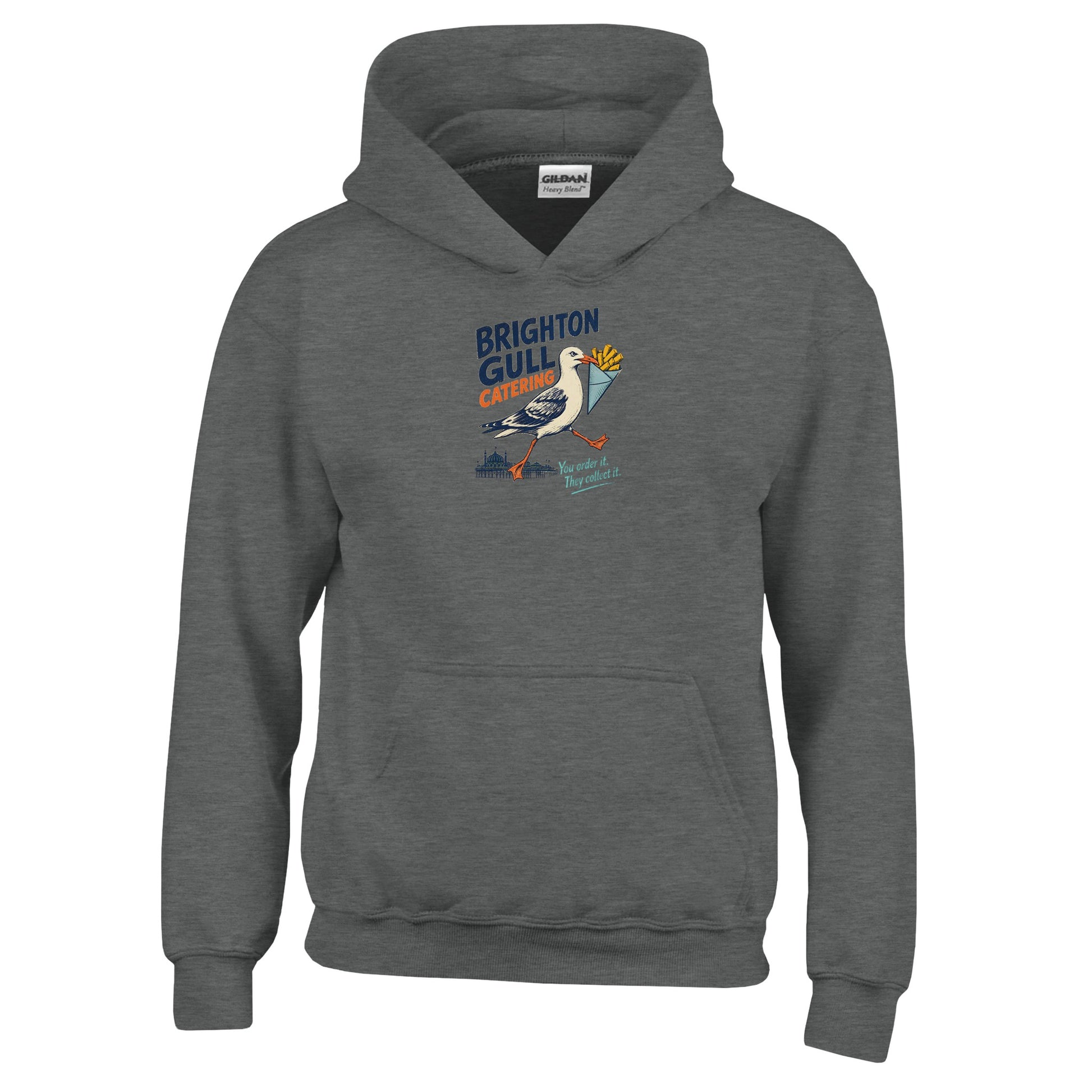 Brighton Gull Catering - You Order It, They Collect It Kids' Hoodie — product view 2