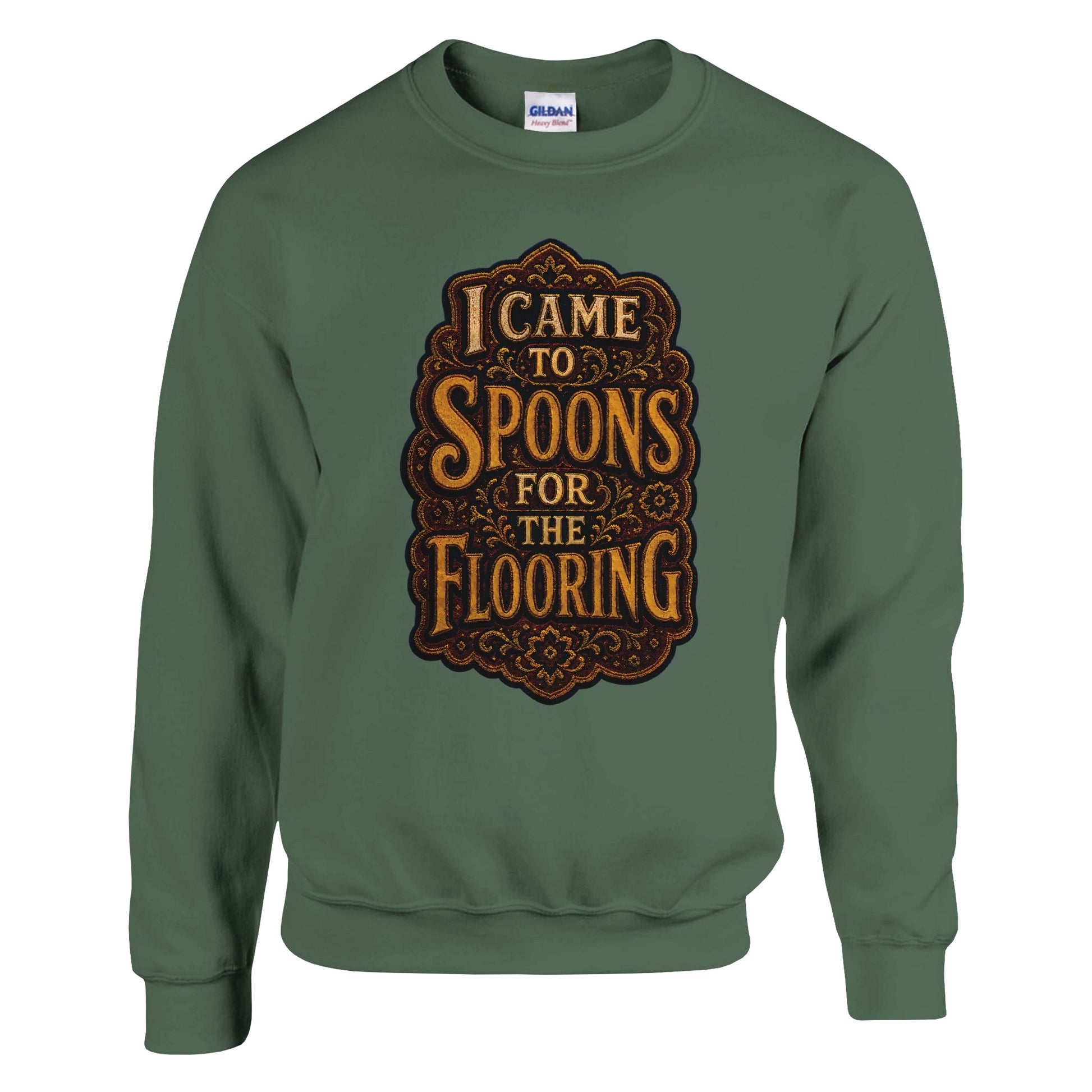 I Came to Spoons for the Flooring Sweatshirt — product view 8