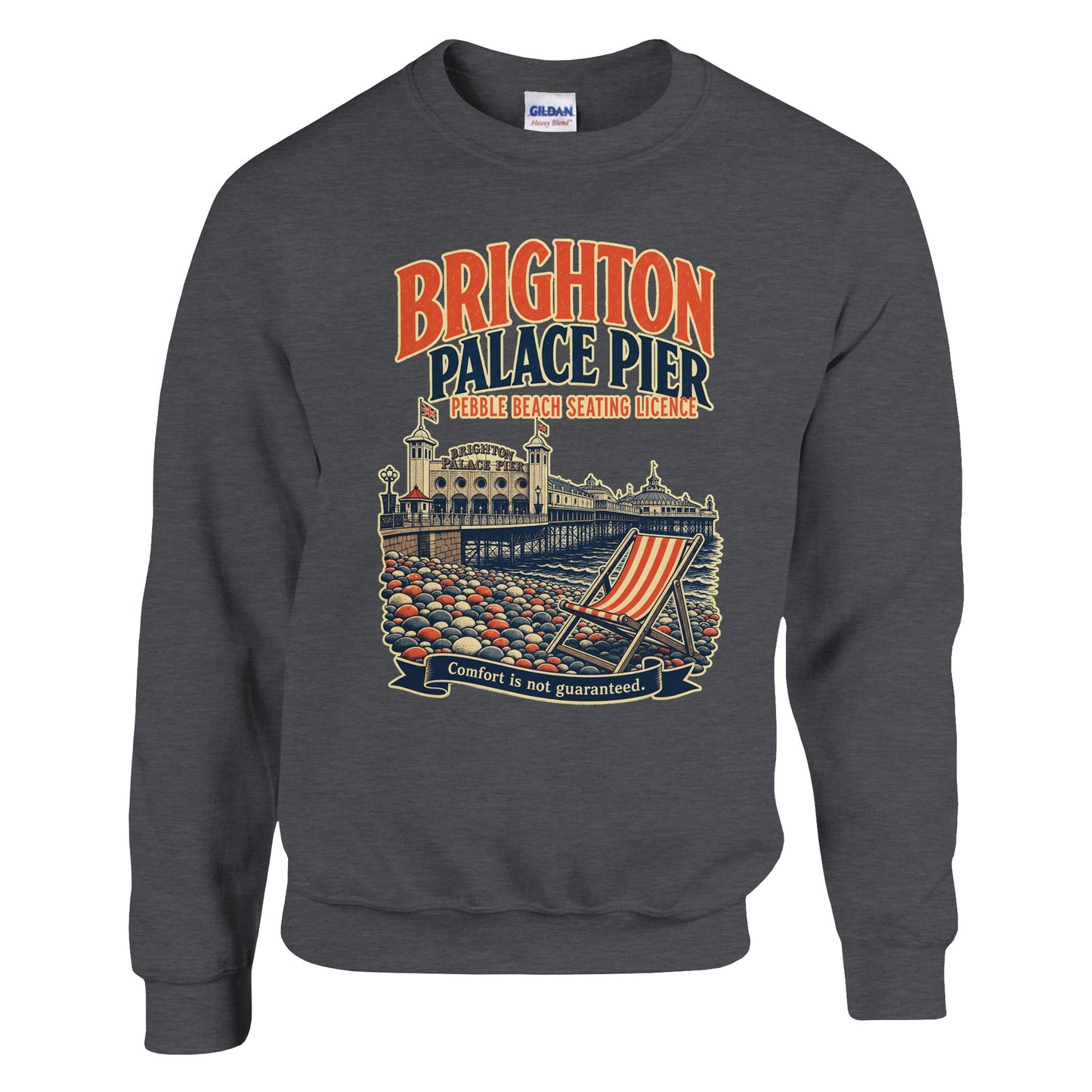 Brighton Pebble Beach Seating Licence Sweatshirt — product view 10