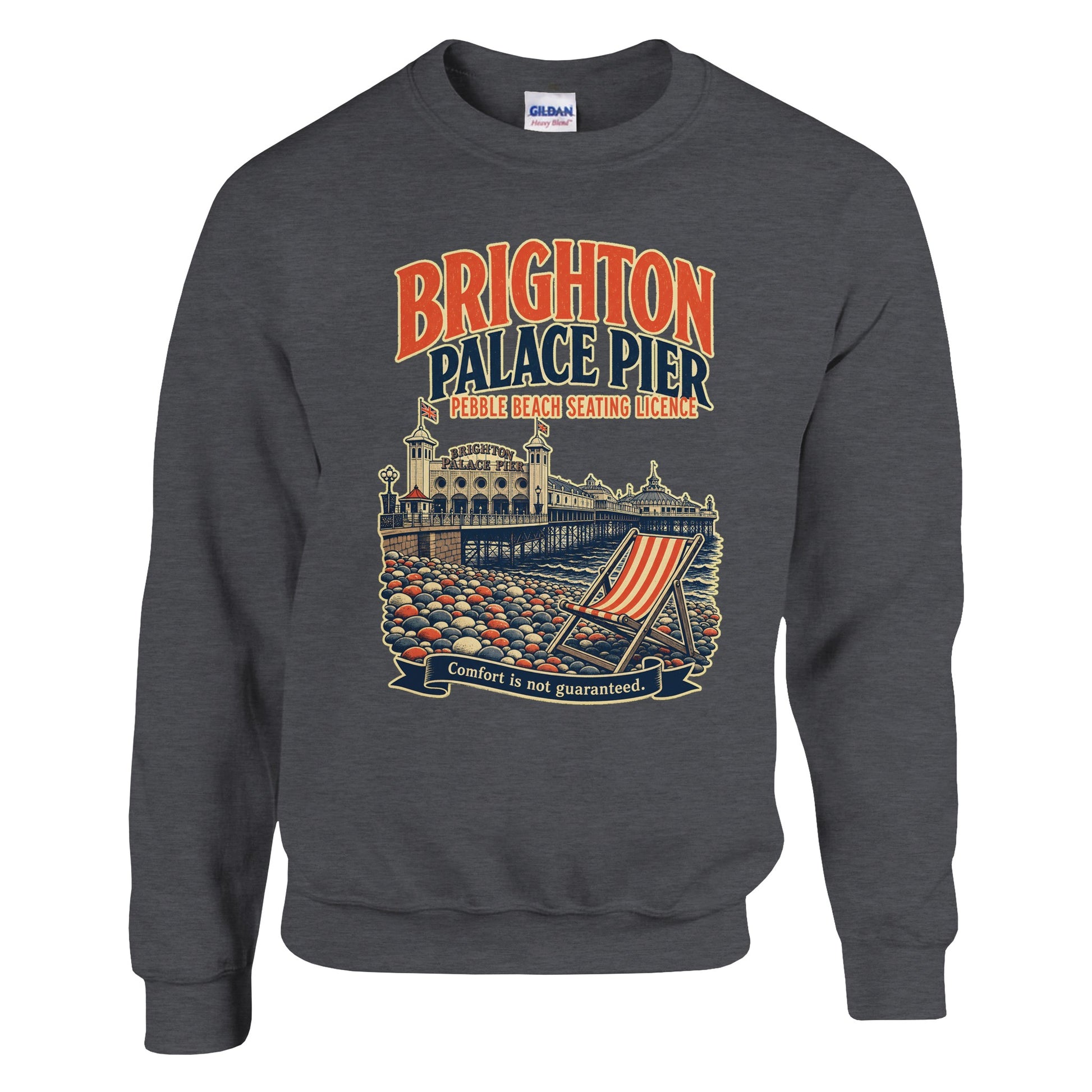 Brighton Pebble Beach Seating Licence Sweatshirt — product view 10