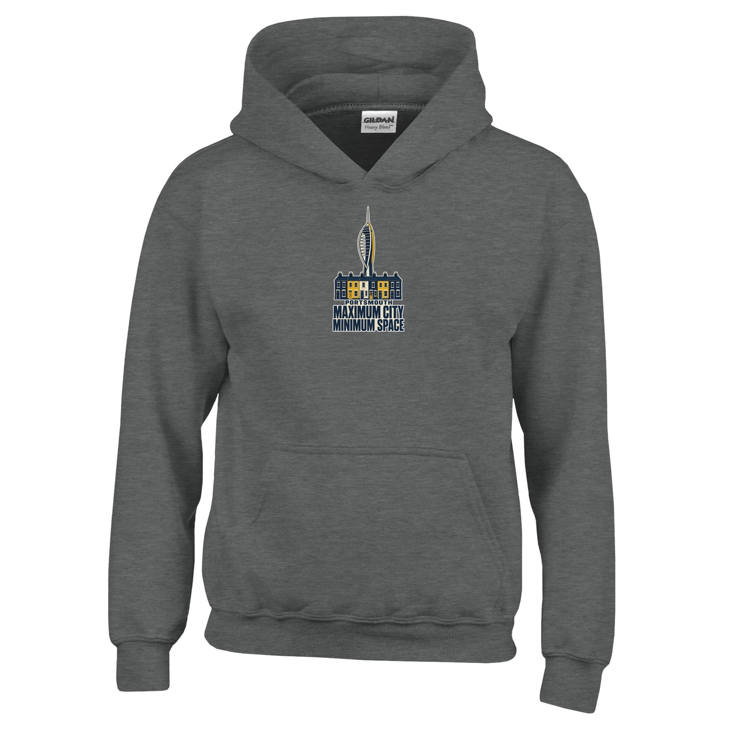 Portsmouth Maximum City Minimum Space Kids' Hoodie — product view 2