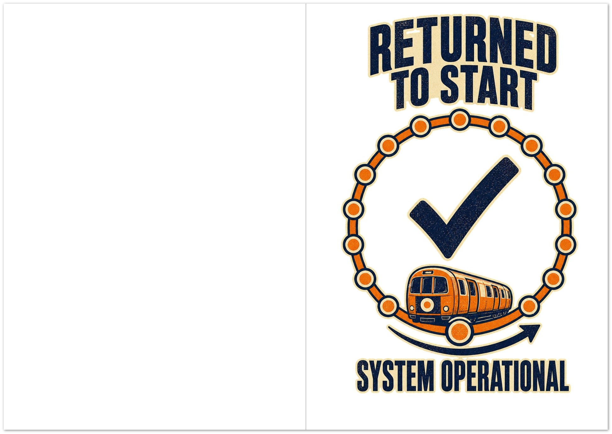 Glasgow Subway: System Operational Greeting Card Pack — product view 5