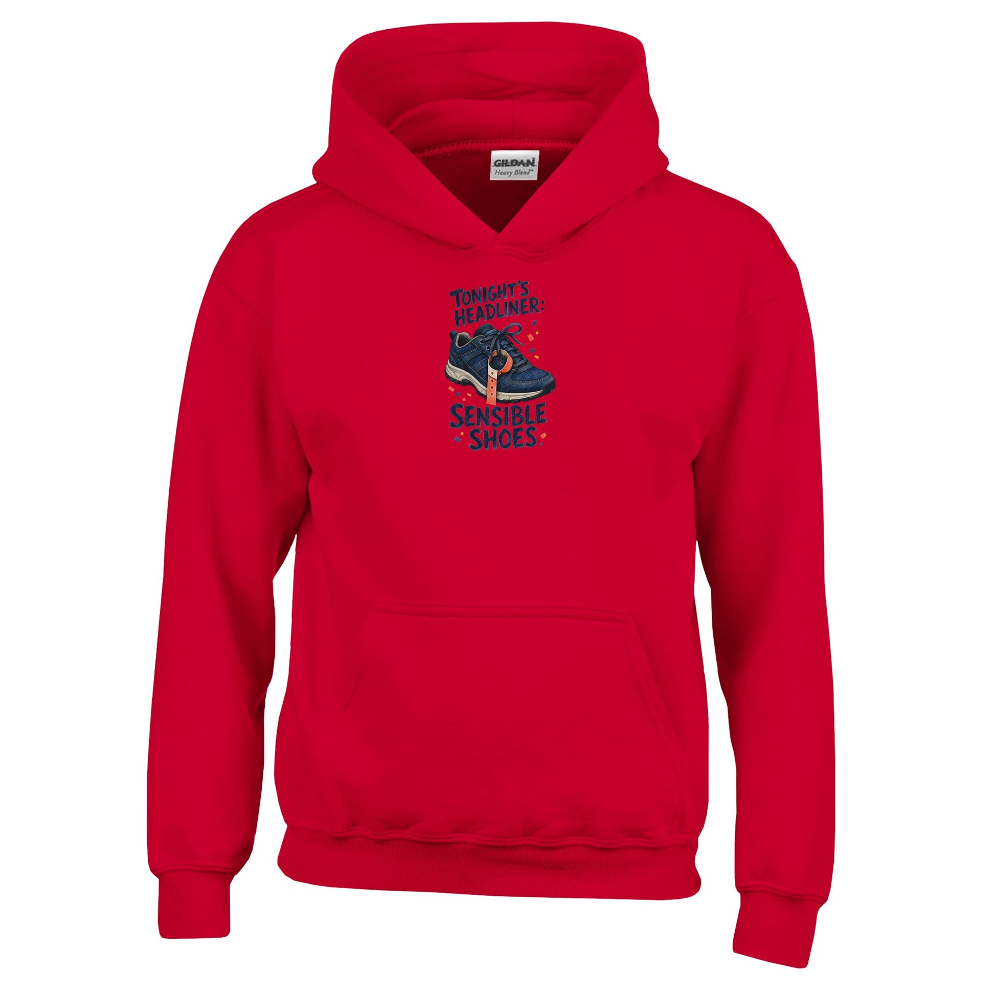 Tonight's Headliner: Sensible Shoes Concert Kids' Hoodie — product view 6