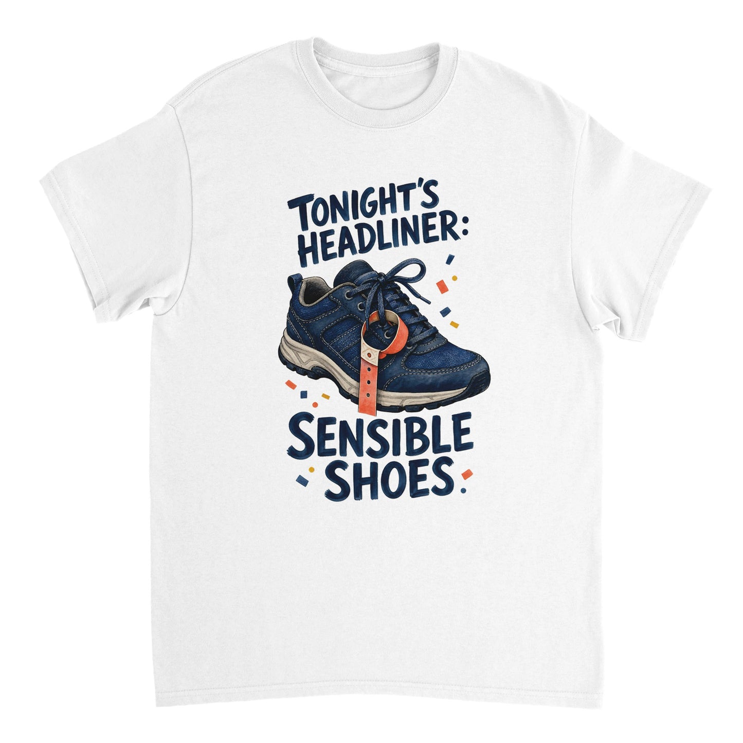 Tonight's Headliner: Sensible Shoes Concert T-shirt — product view 17