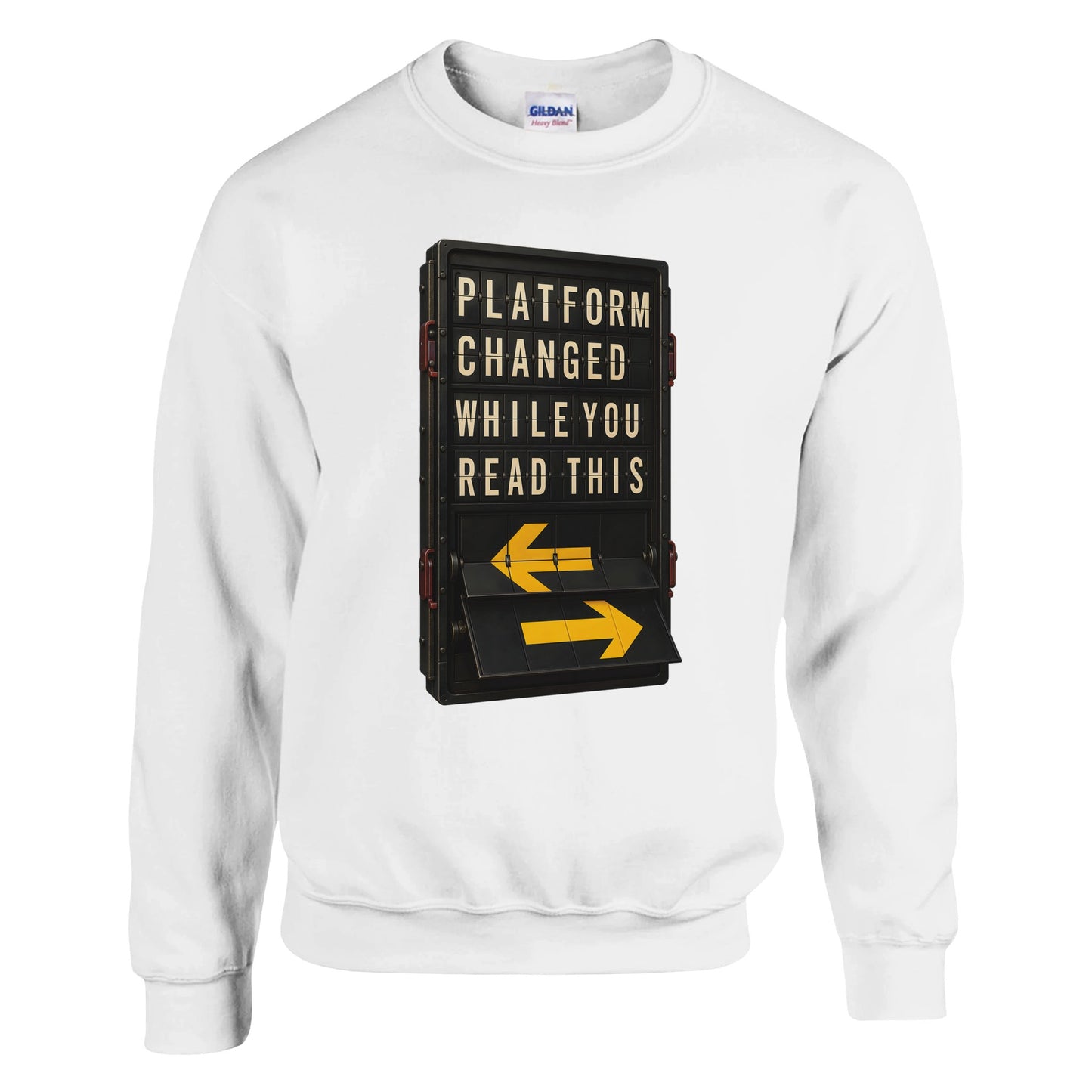 Platform Changed While You Read This Sweatshirt — product view 1