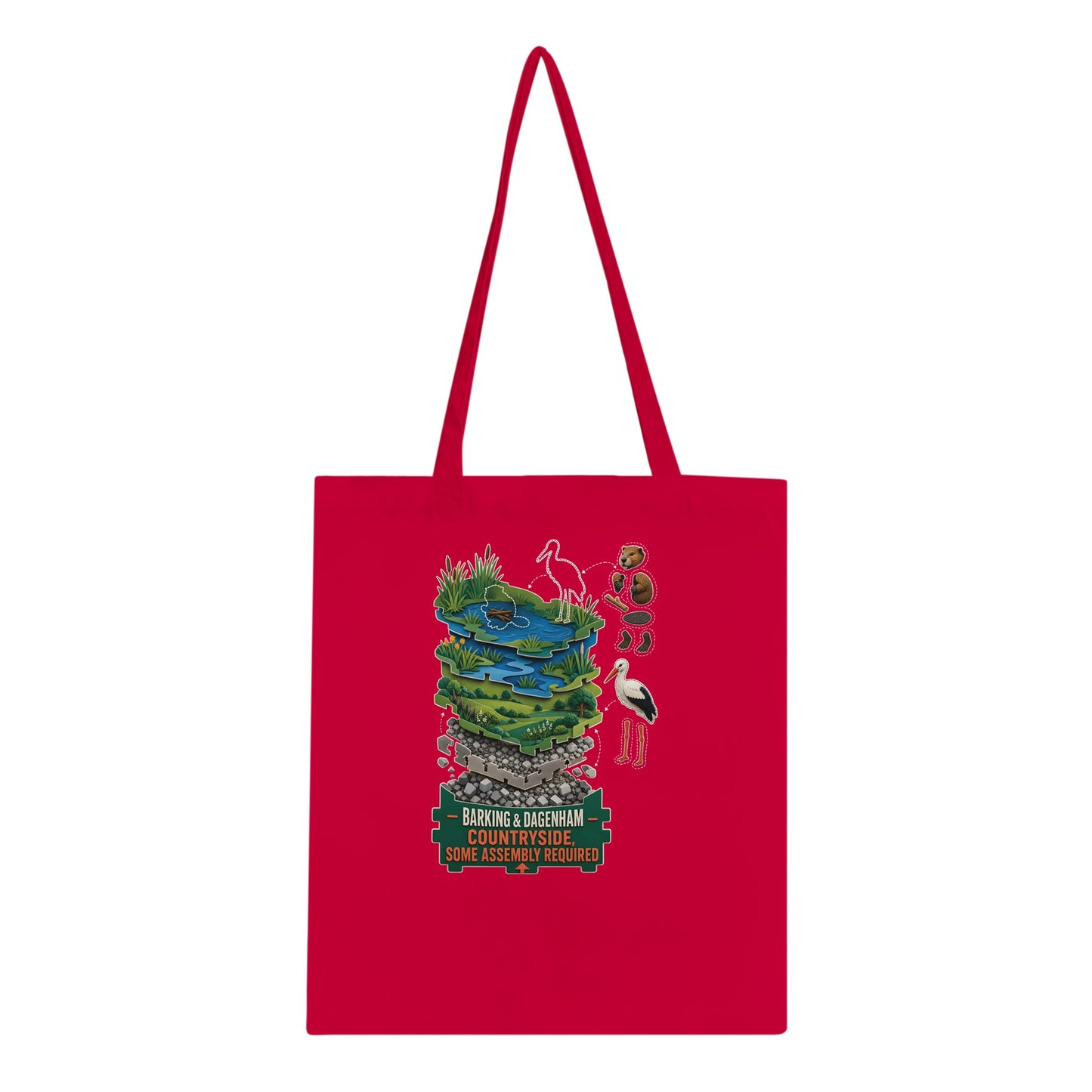 Barking & Dagenham Countryside Tote Bag — product view 4