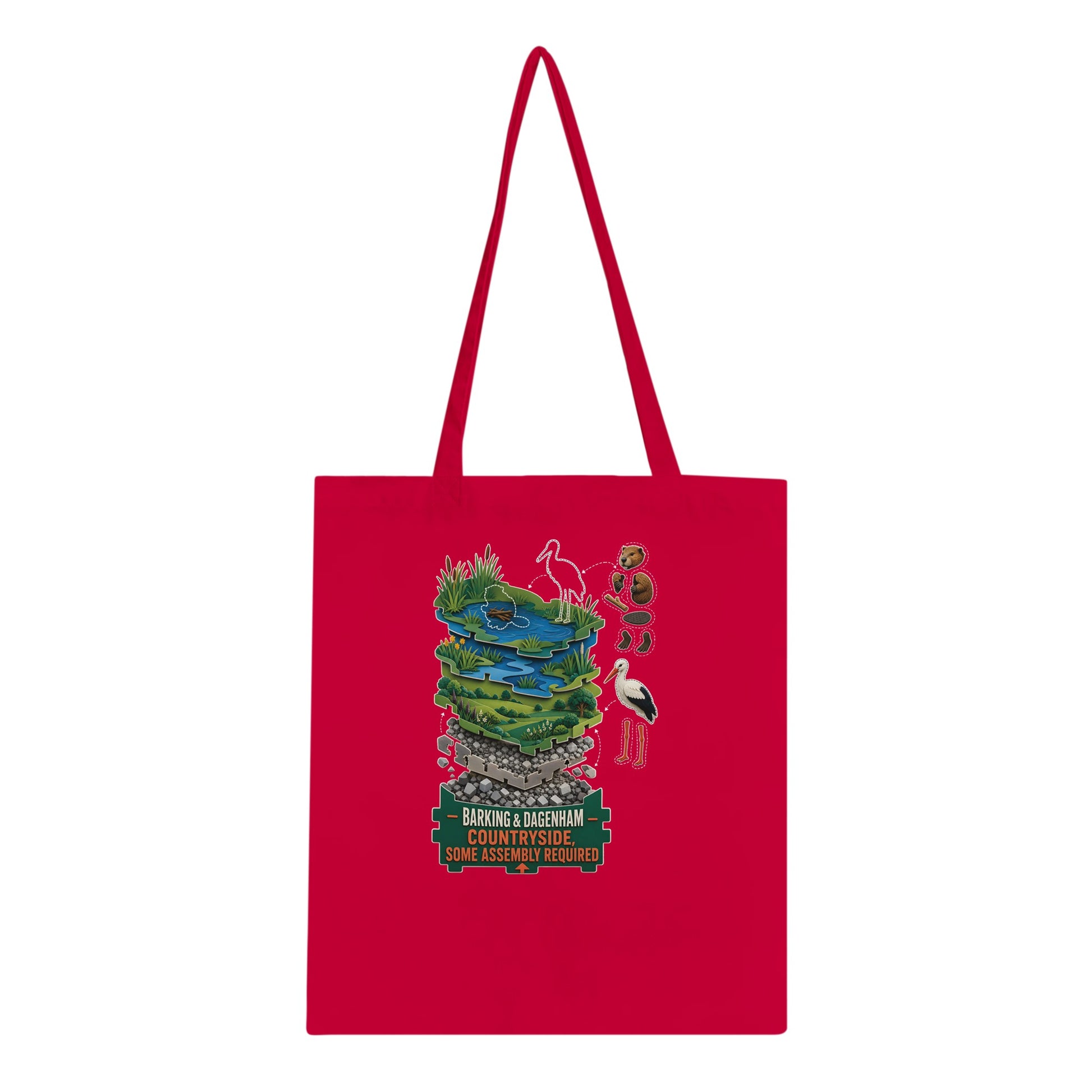Barking & Dagenham Countryside Tote Bag — product view 5