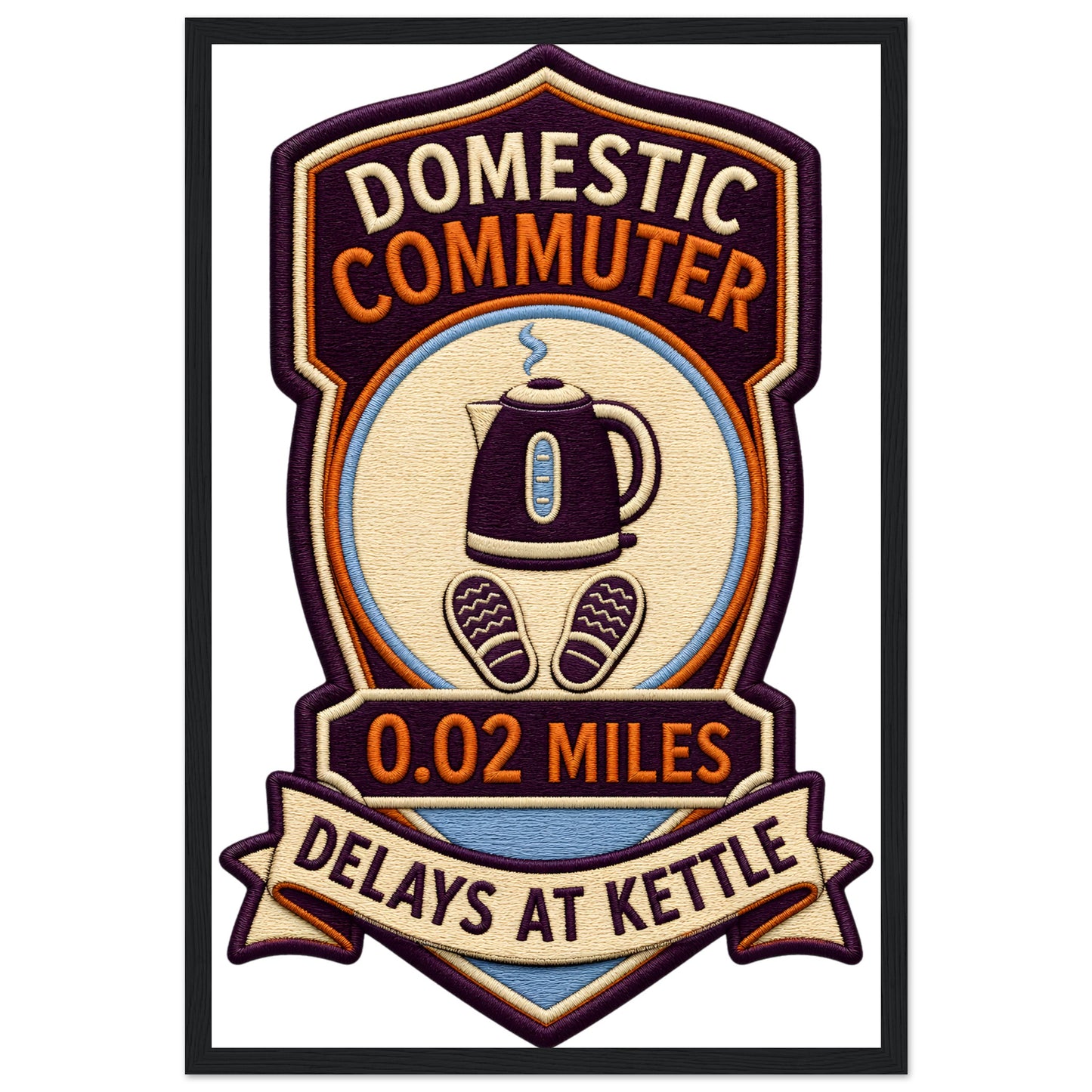 Domestic Commuter Framed Wall Art — product view 6
