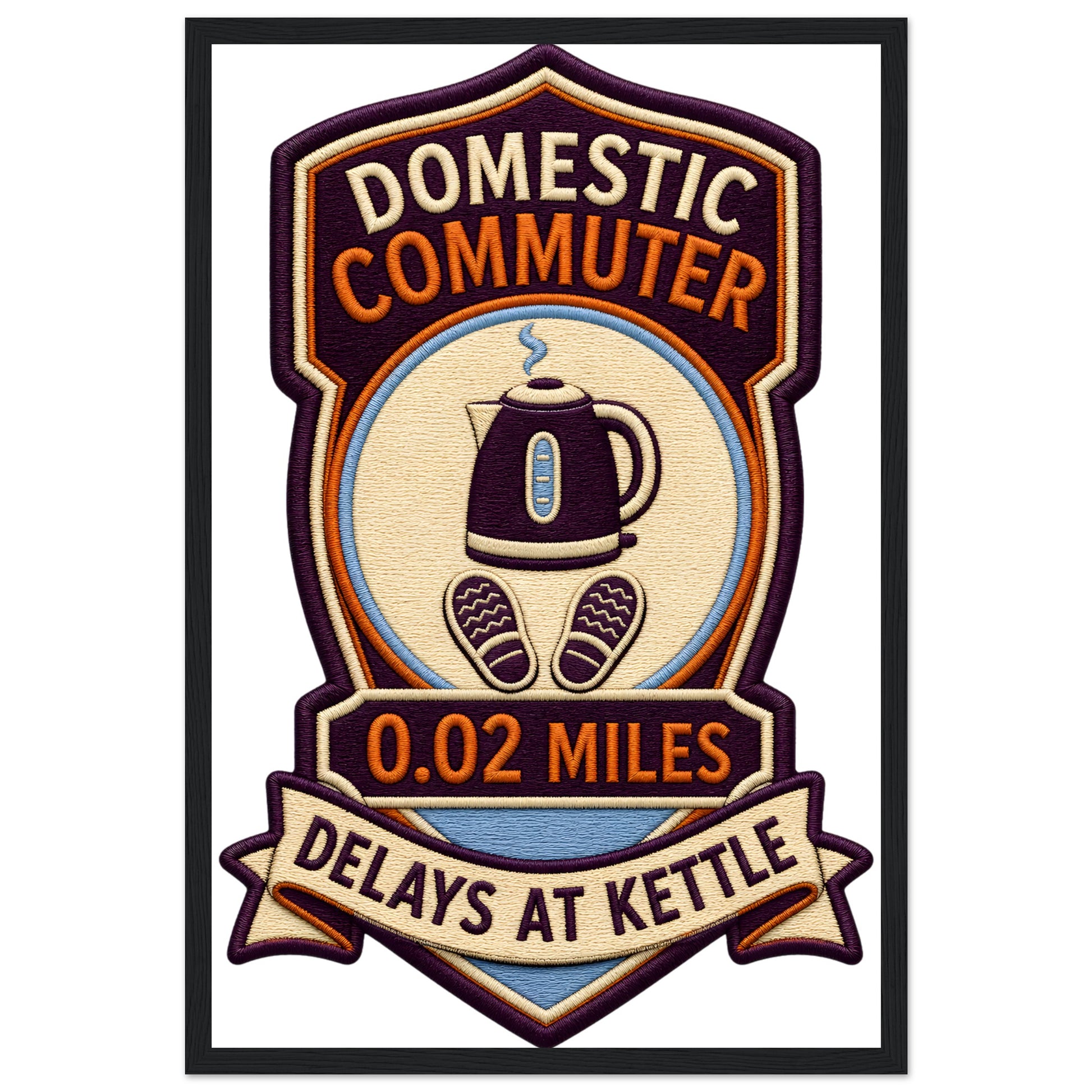 Domestic Commuter Framed Wall Art — product view 6