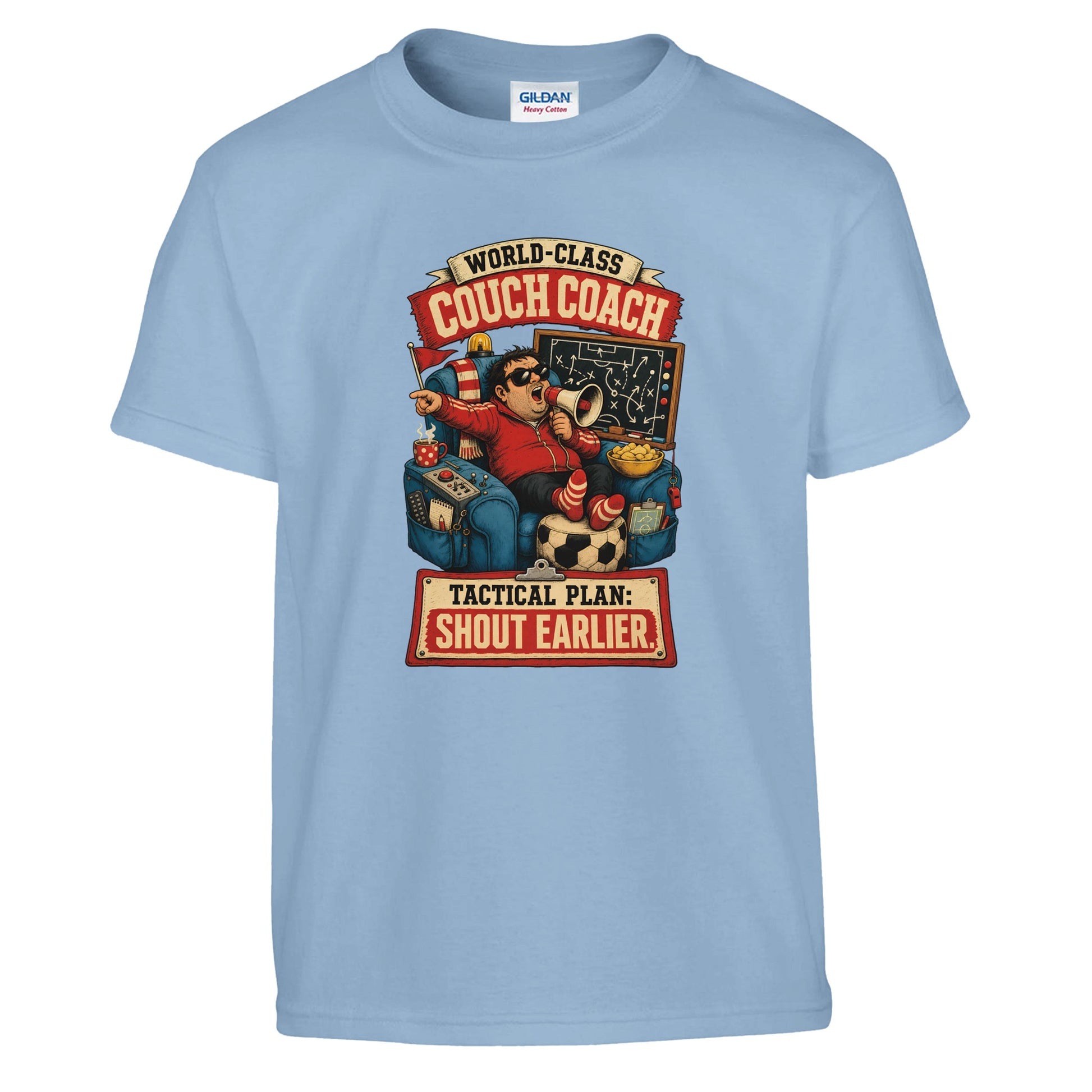 World-Class Couch Coach Kids' T-shirt — product view 3