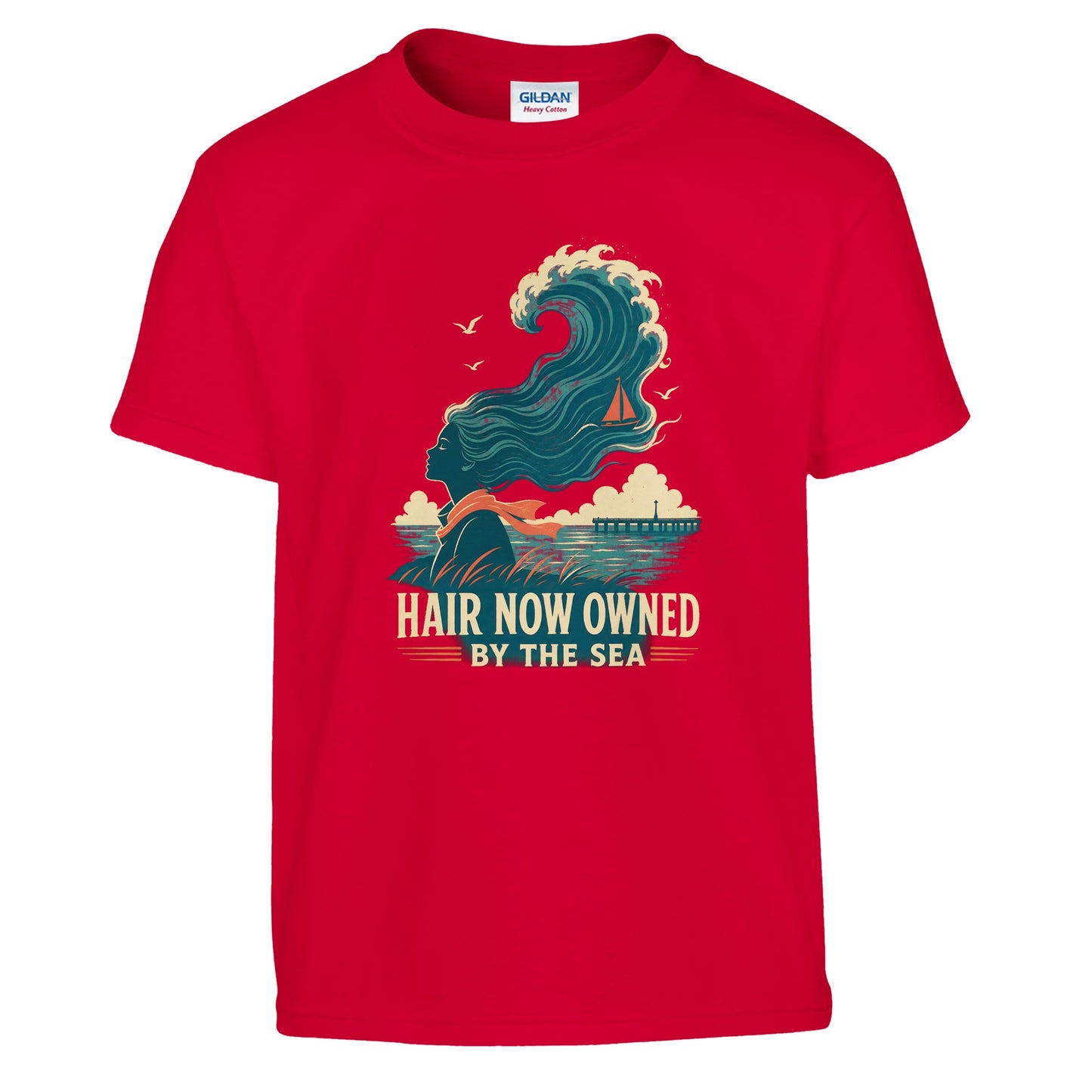 Hair Now Owned by the Sea Kids' T-shirt — product view 5