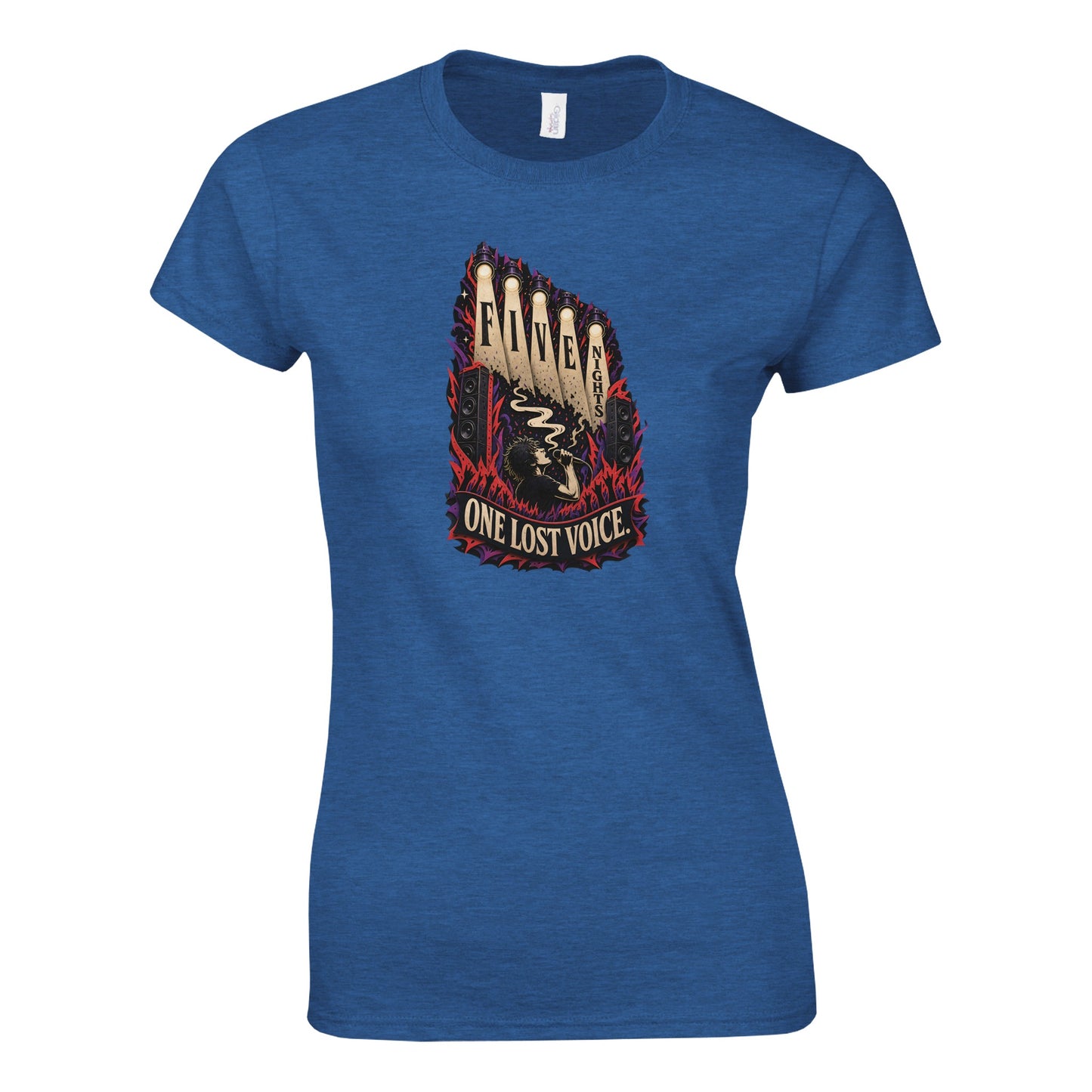 Five Nights, One Lost Voice Women's T-shirt — product view 5