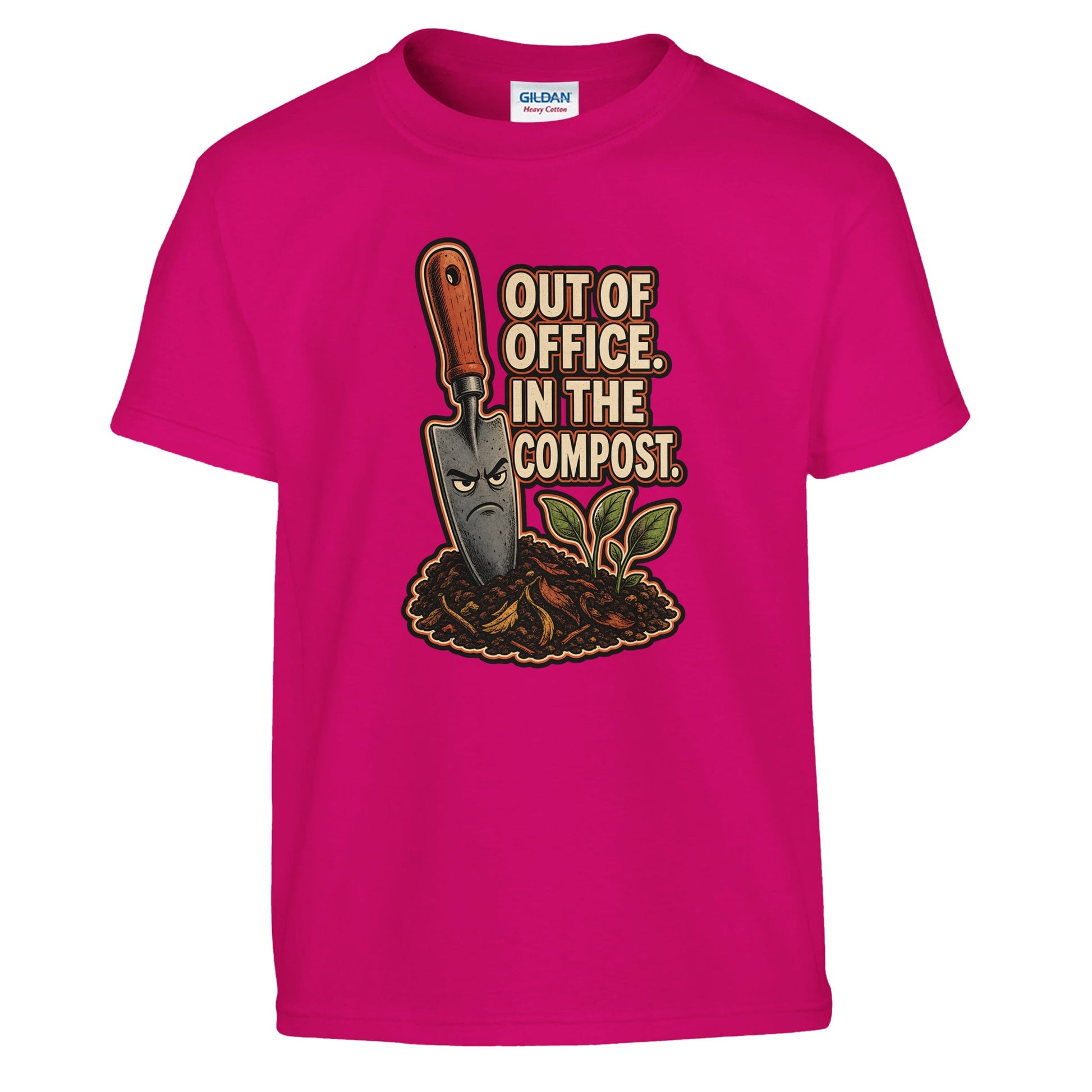 Out of Office, In the Compost Kids' T-shirt — product view 11
