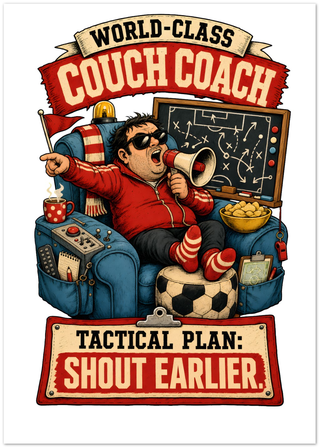 World-Class Couch Coach Greeting Card Pack