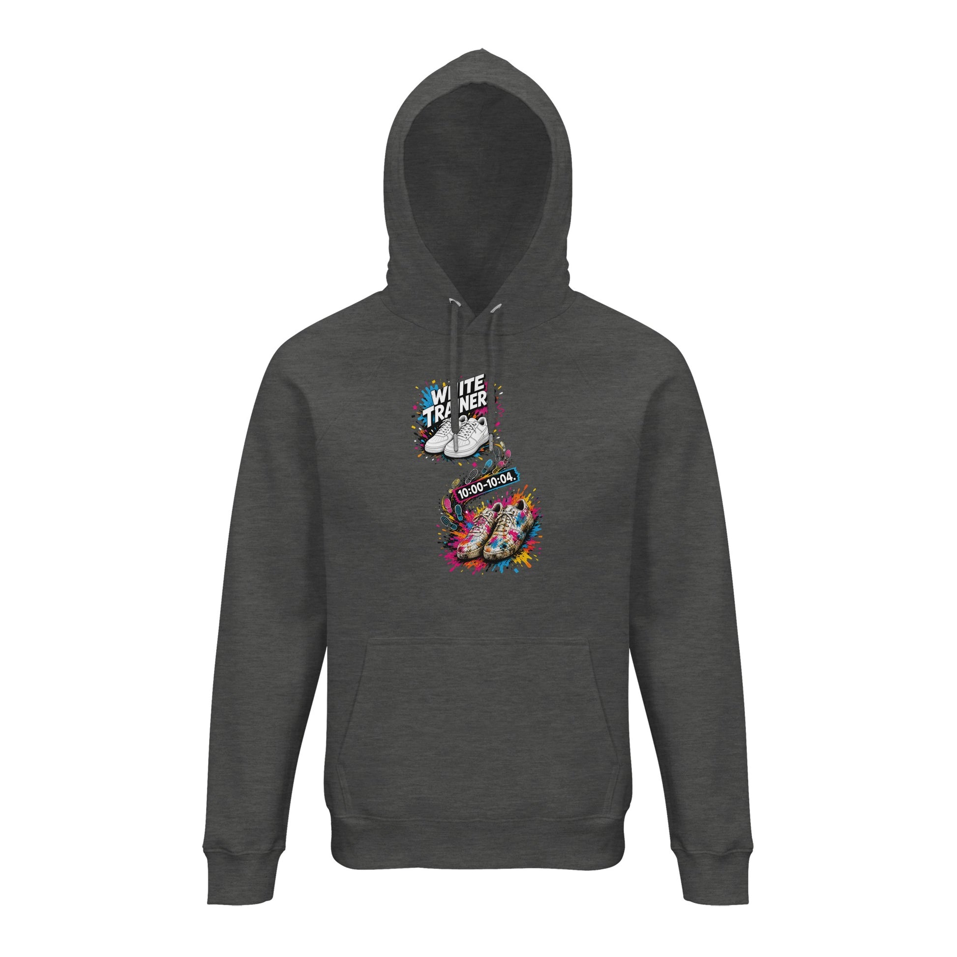 White Trainers: 10:00–10:04 Hoodie — product view 10