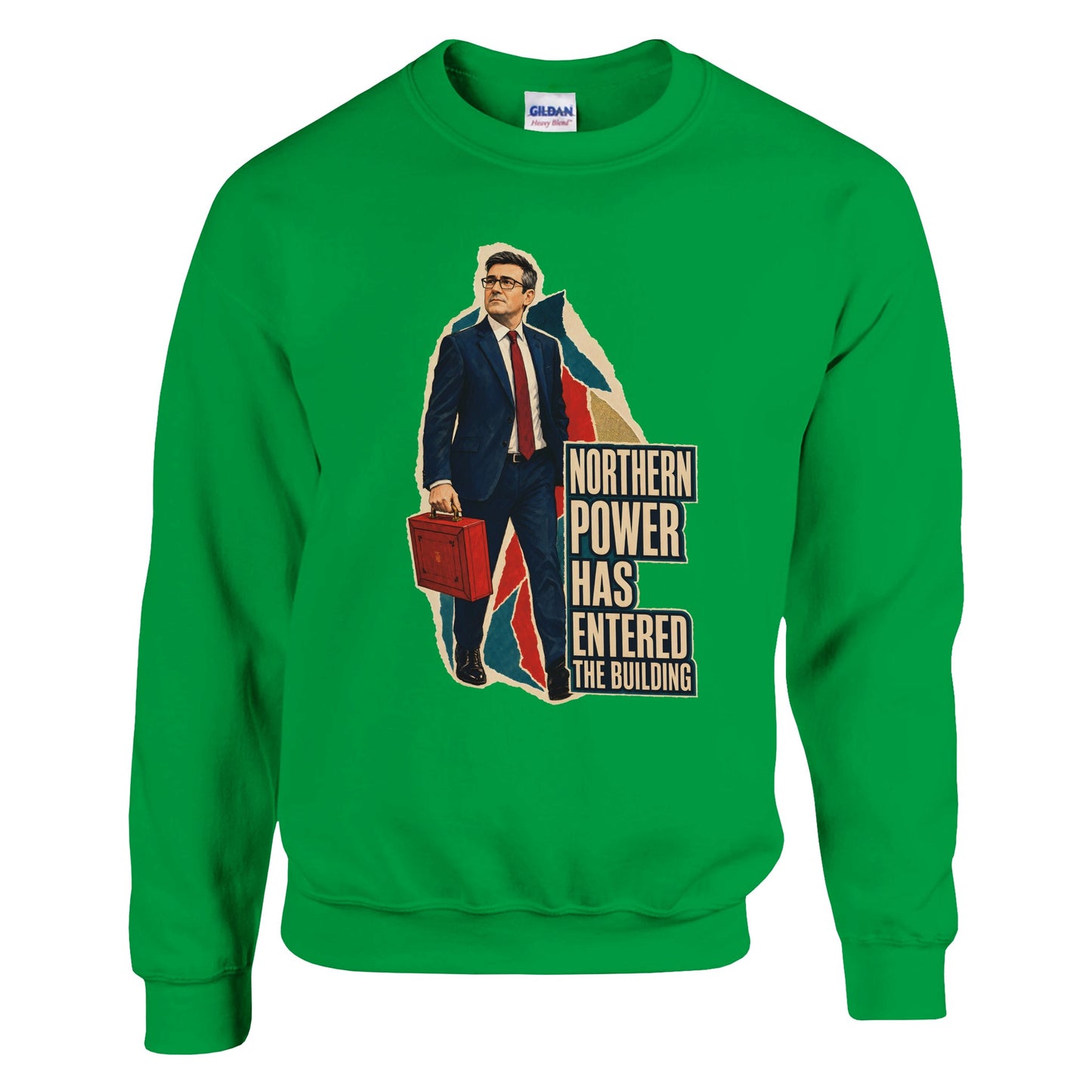 Northern Power Has Entered the Building Tote Bag Sweatshirt — product view 12