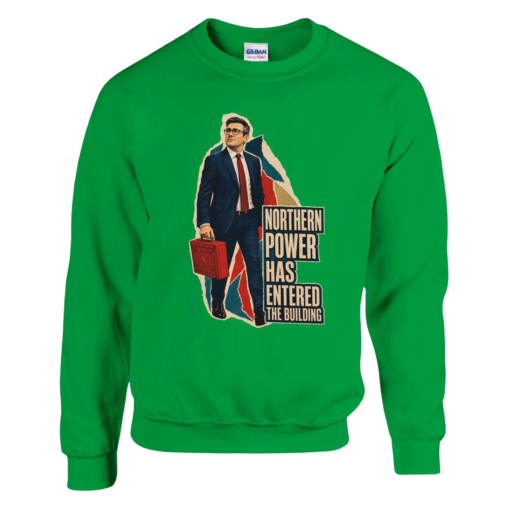Northern Power Has Entered the Building Tote Bag Sweatshirt — product view 12