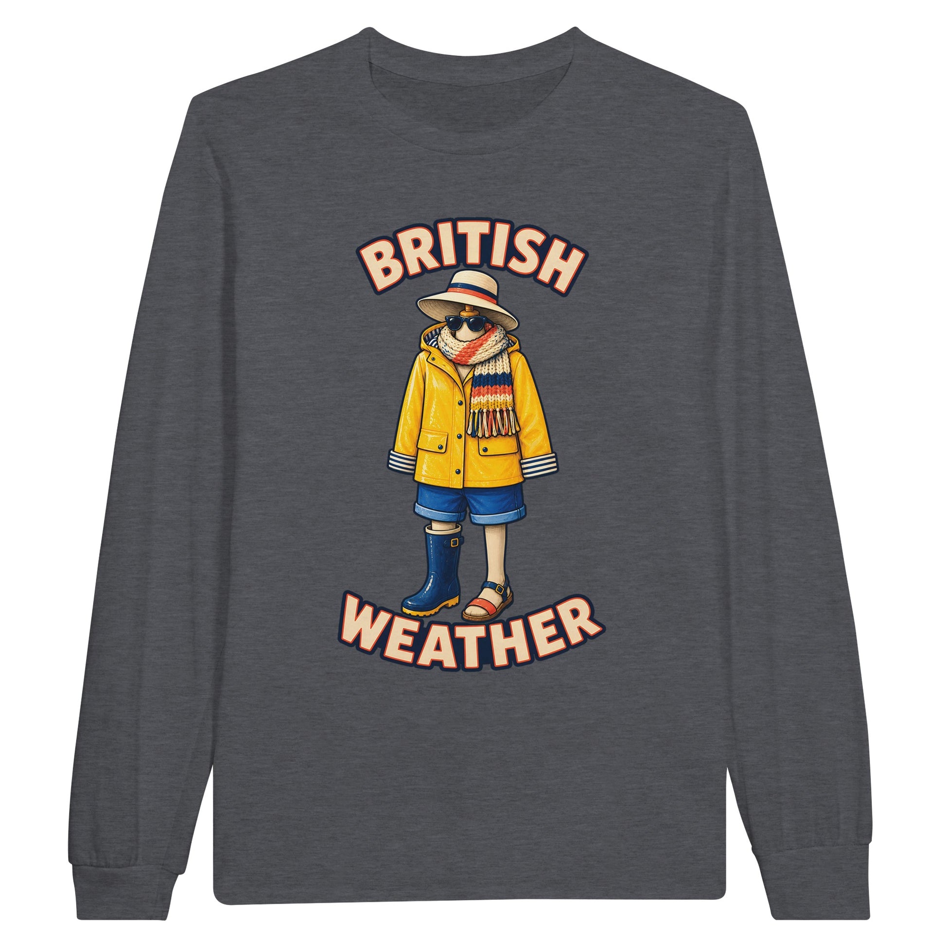 British Weather All-Weather Outfit Long-Sleeve T-shirt — product view 2
