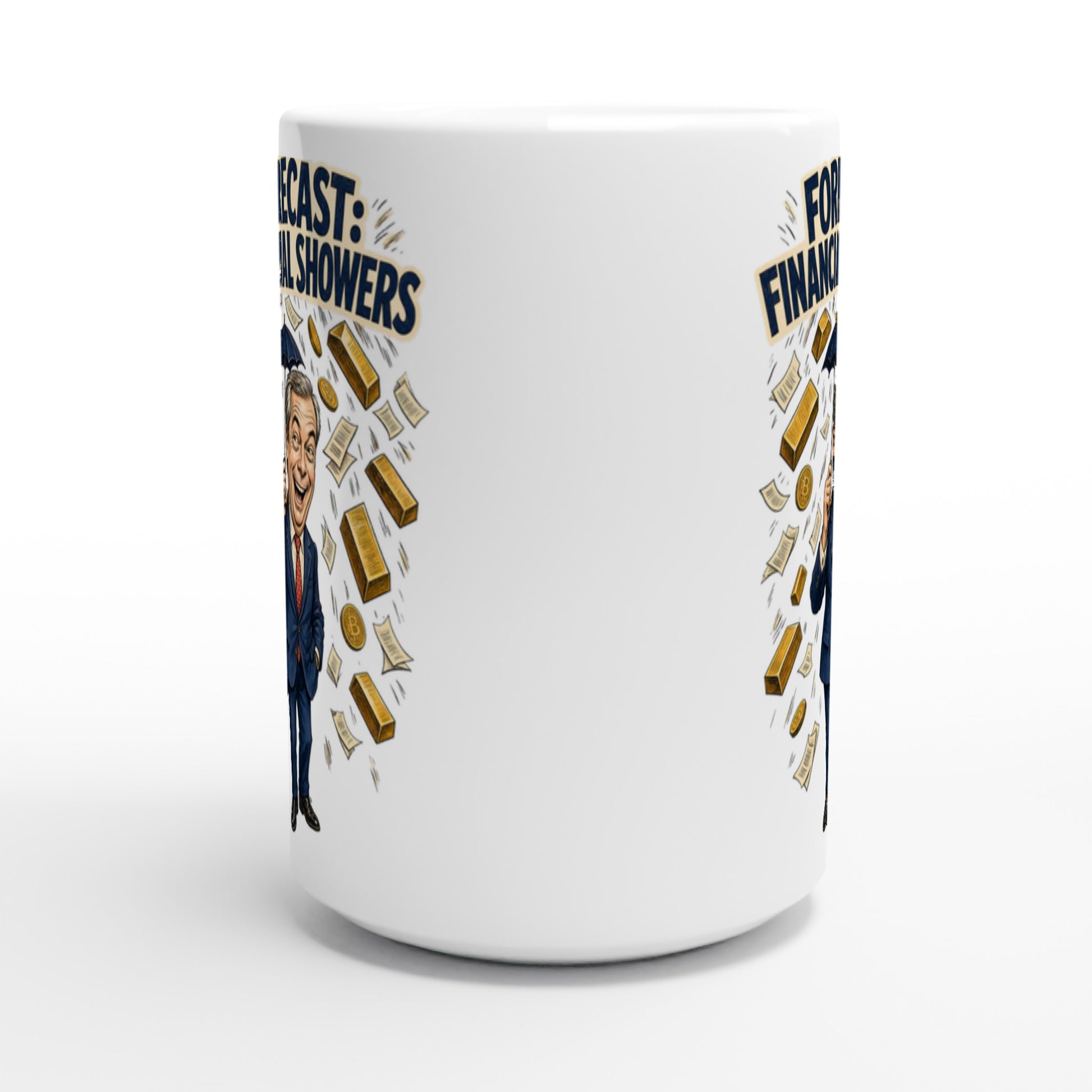 Forecast: Financial Showers Large Mug — product view 2