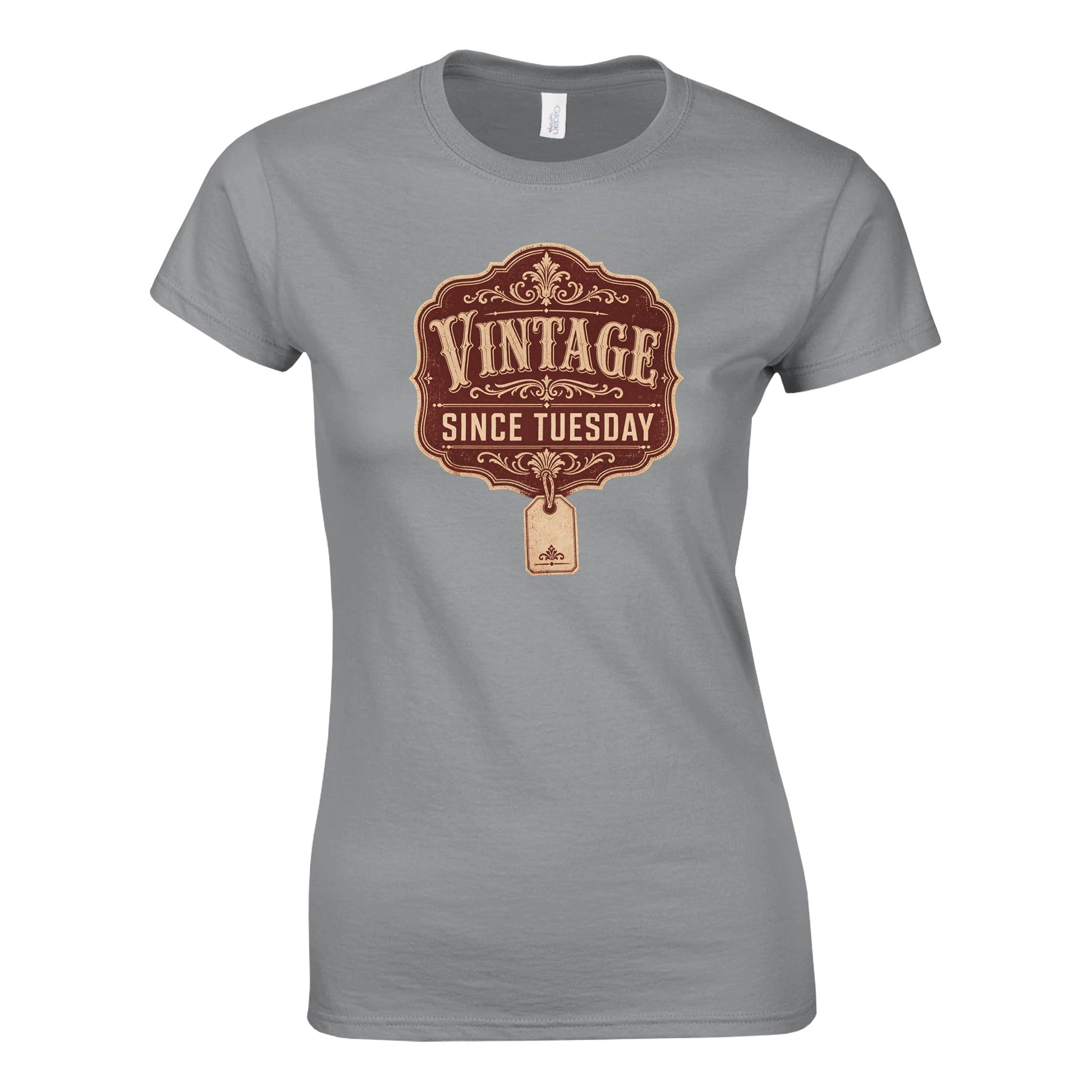 Vintage Since Tuesday Women's T-shirt — product view 2