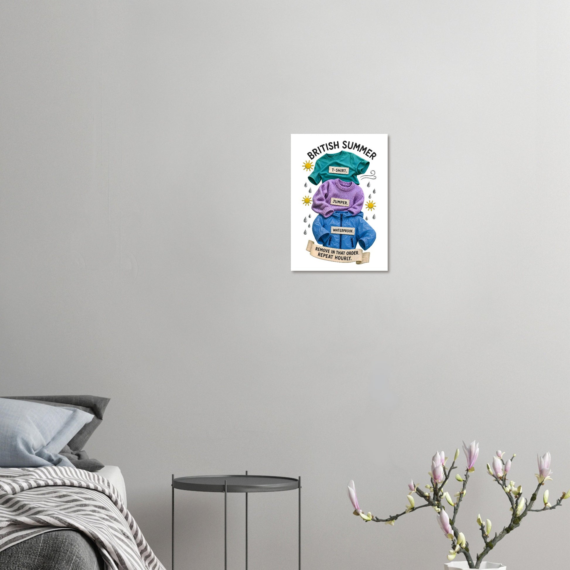British Summer: Repeat Layers Hourly Poster — product view 7