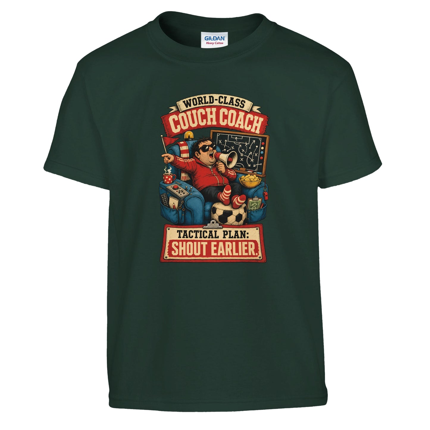 World-Class Couch Coach Kids' T-shirt — product view 13